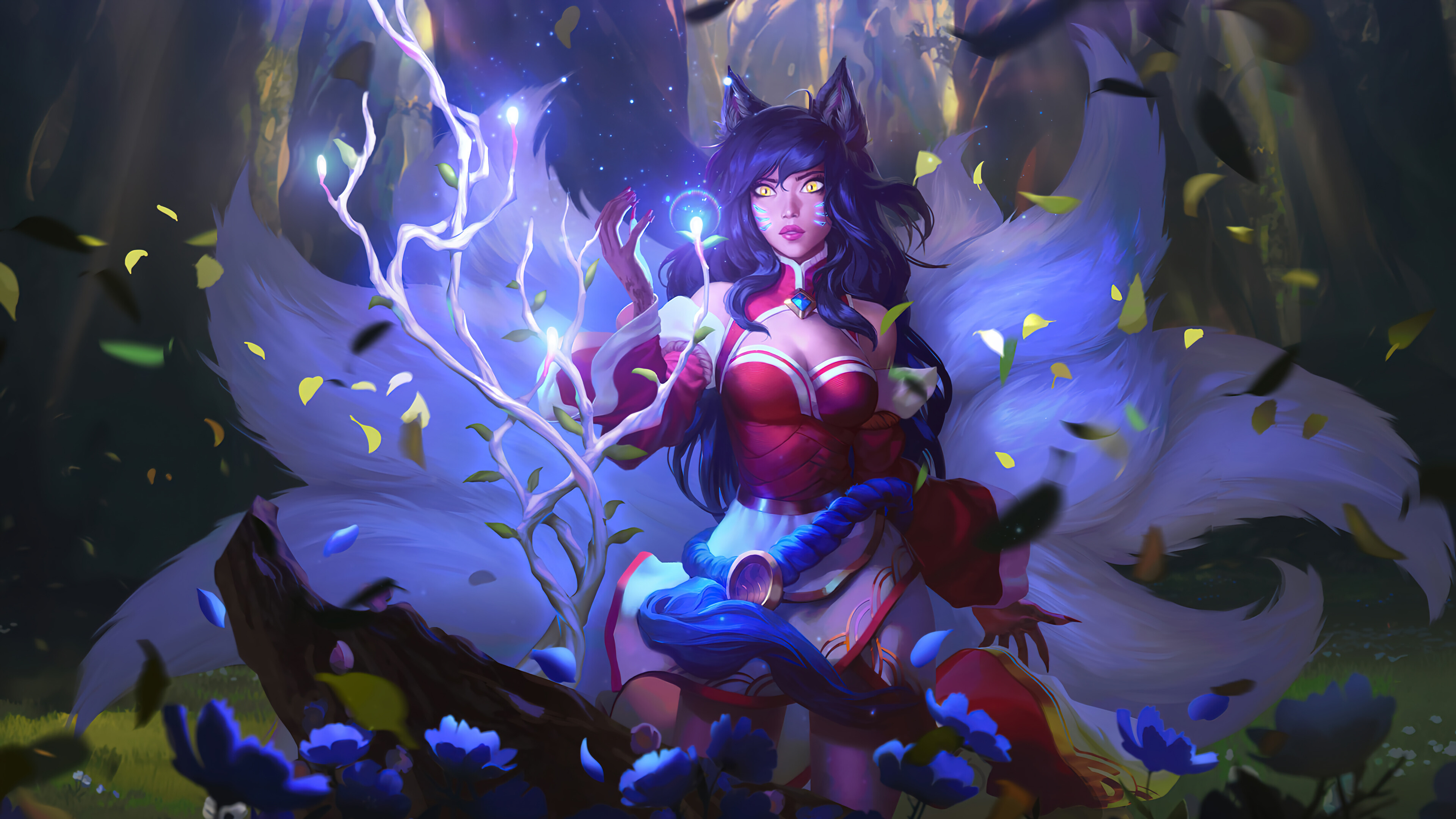 Baixe gratuitamente a imagem League Of Legends, Videogame, Ahri (Liga Das Lendas) na área de trabalho do seu PC