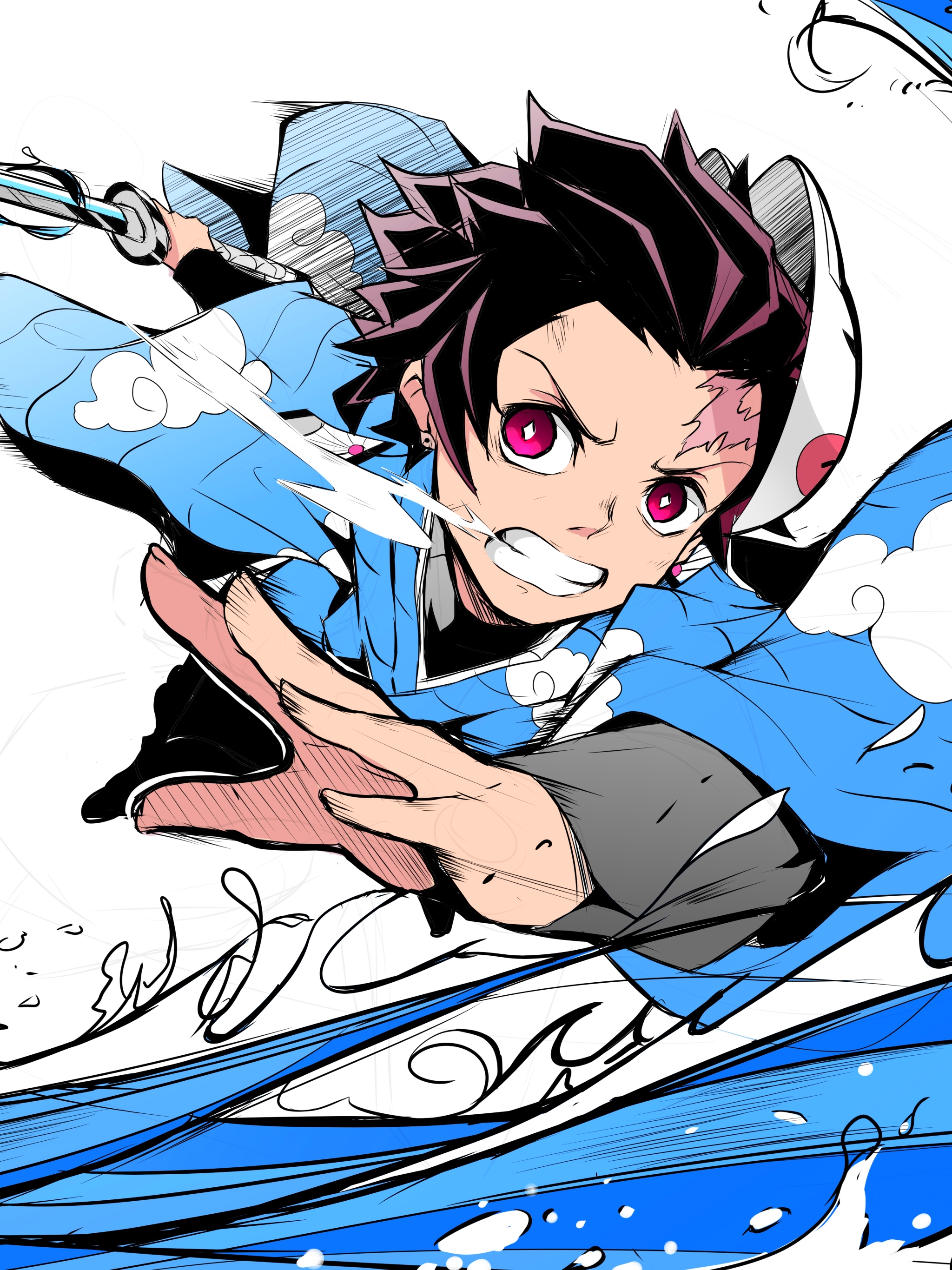 Baixar papel de parede para celular de Anime, Demon Slayer: Kimetsu No Yaiba, Tanjiro Kamado gratuito.