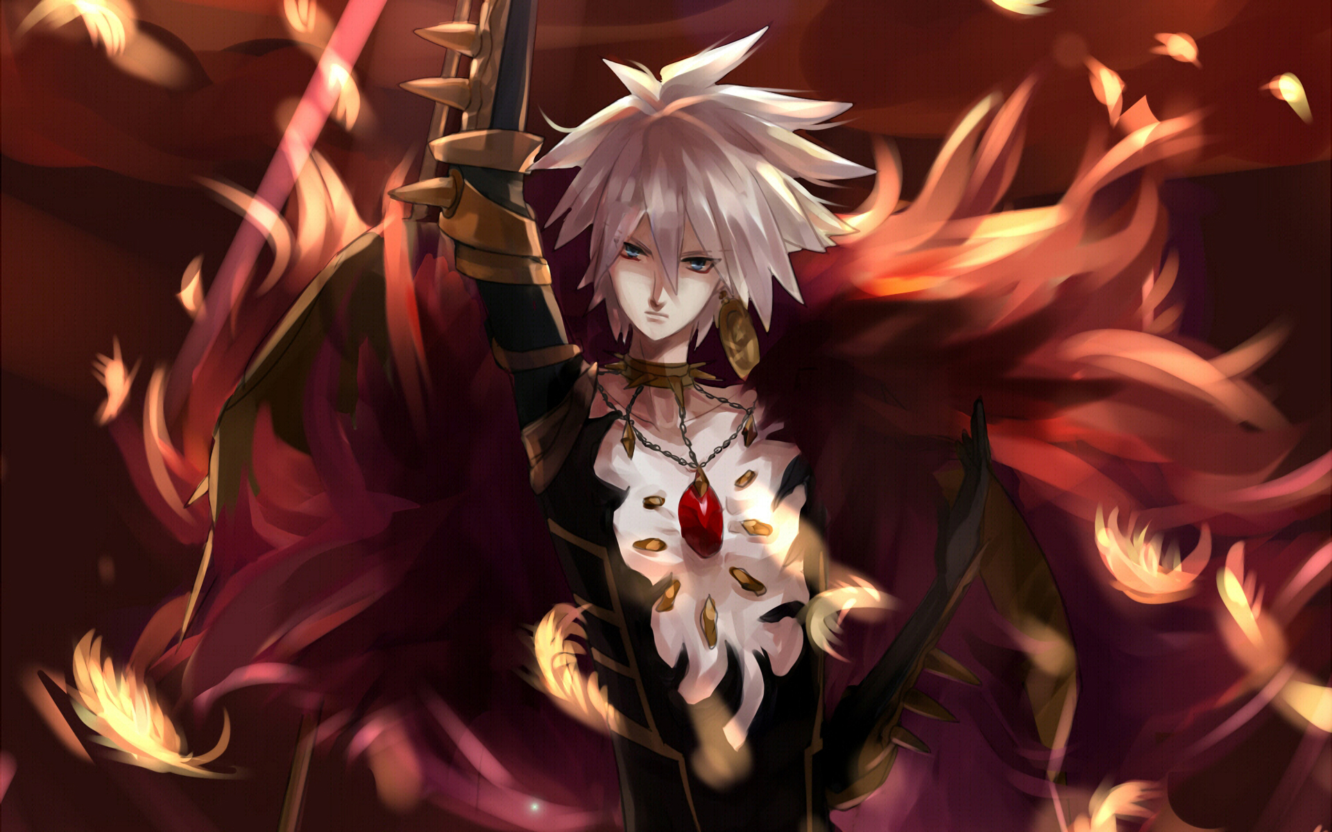 anime, fate/apocrypha, lancer of red (fate/apocrypha), fate series