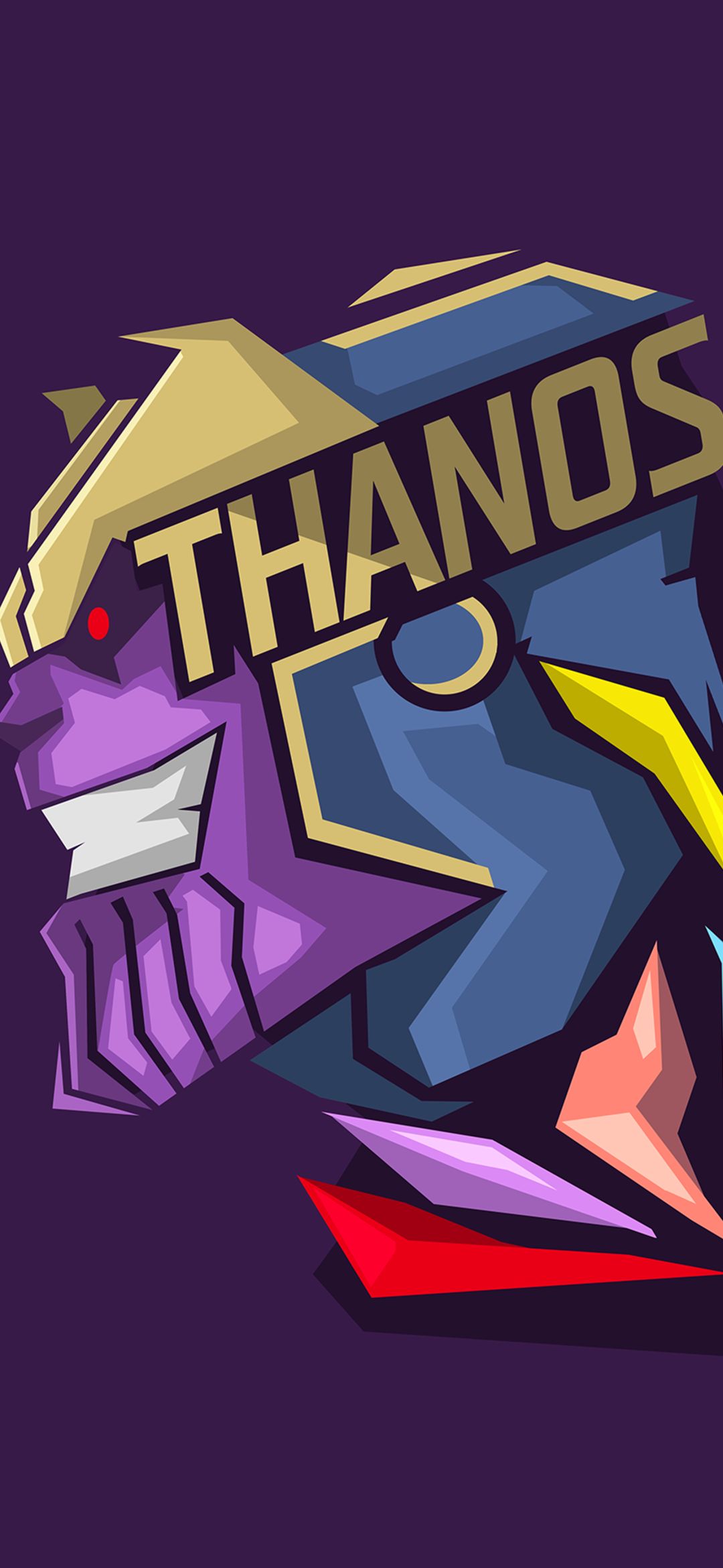 Handy-Wallpaper Comics, Thanos kostenlos herunterladen.