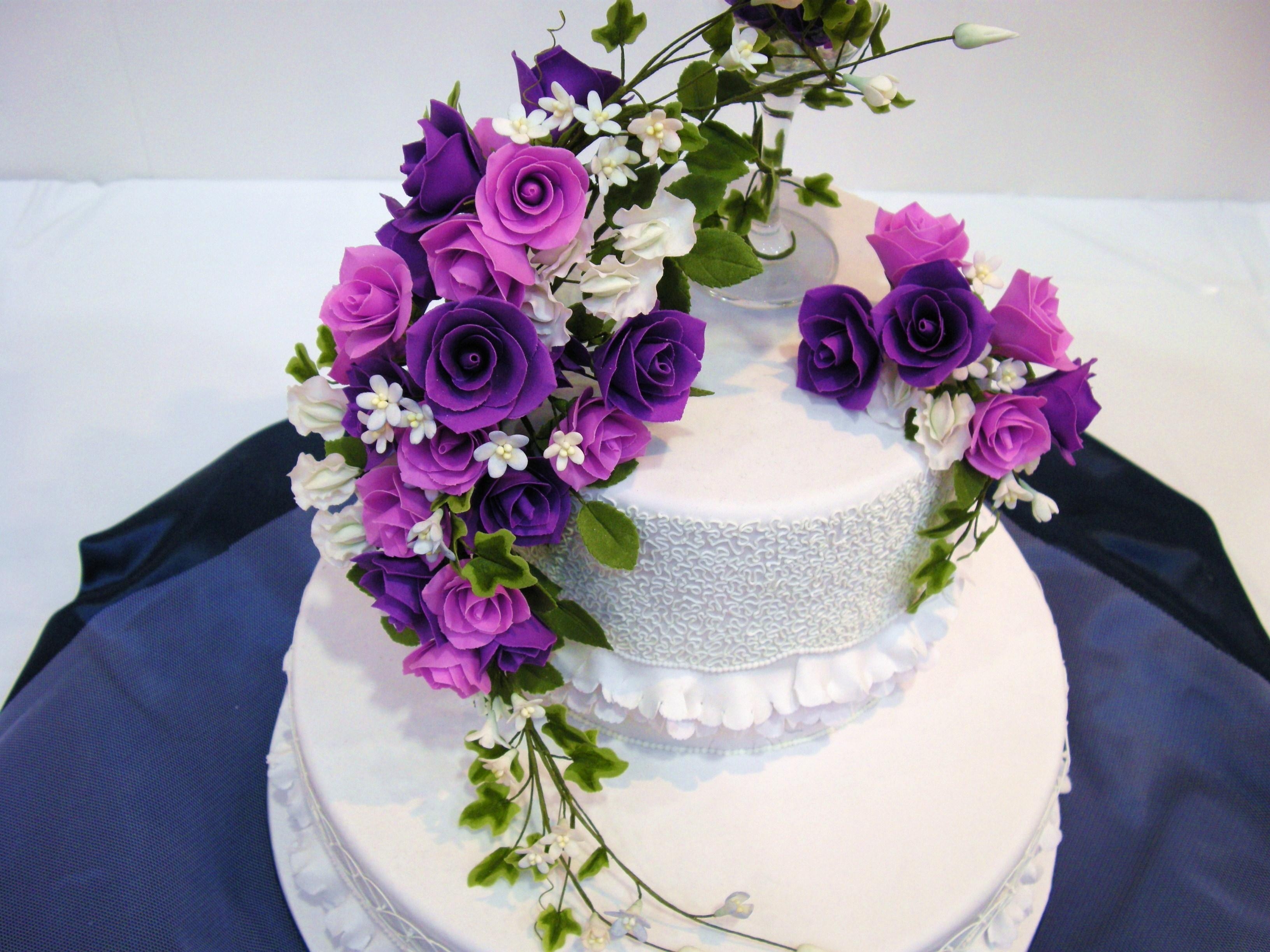 decoration, flowers, food, cake, sweet phone background