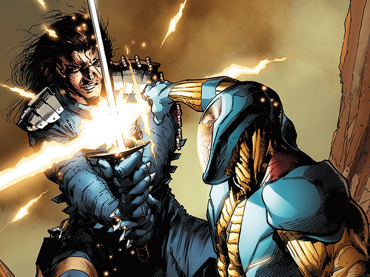 Free download wallpaper Comics, X O Manowar on your PC desktop