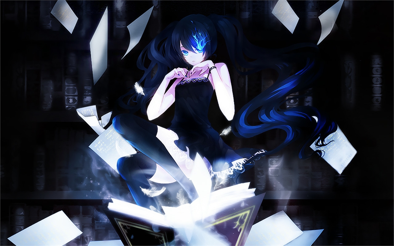 Téléchargez des papiers peints mobile Black Rock Shooter, Animé gratuitement.