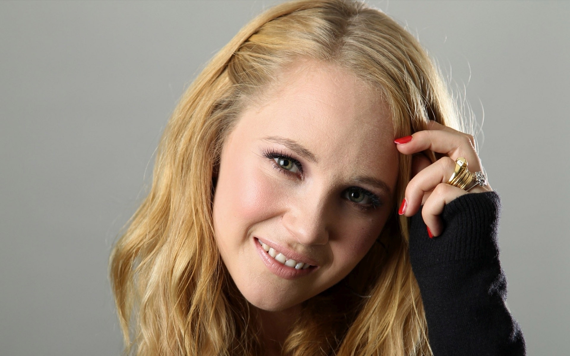 celebrity, juno temple, actress, blonde, face, green eyes, smile