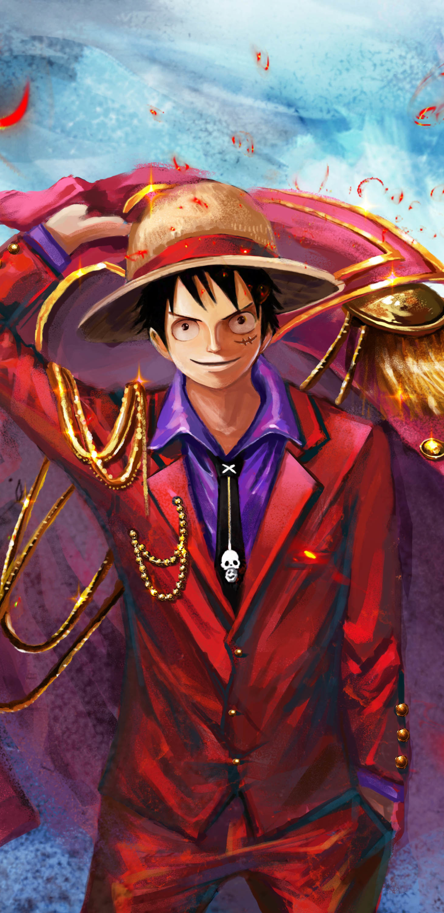 Free download wallpaper Monkey D Luffy, One Piece, Anime on your PC desktop