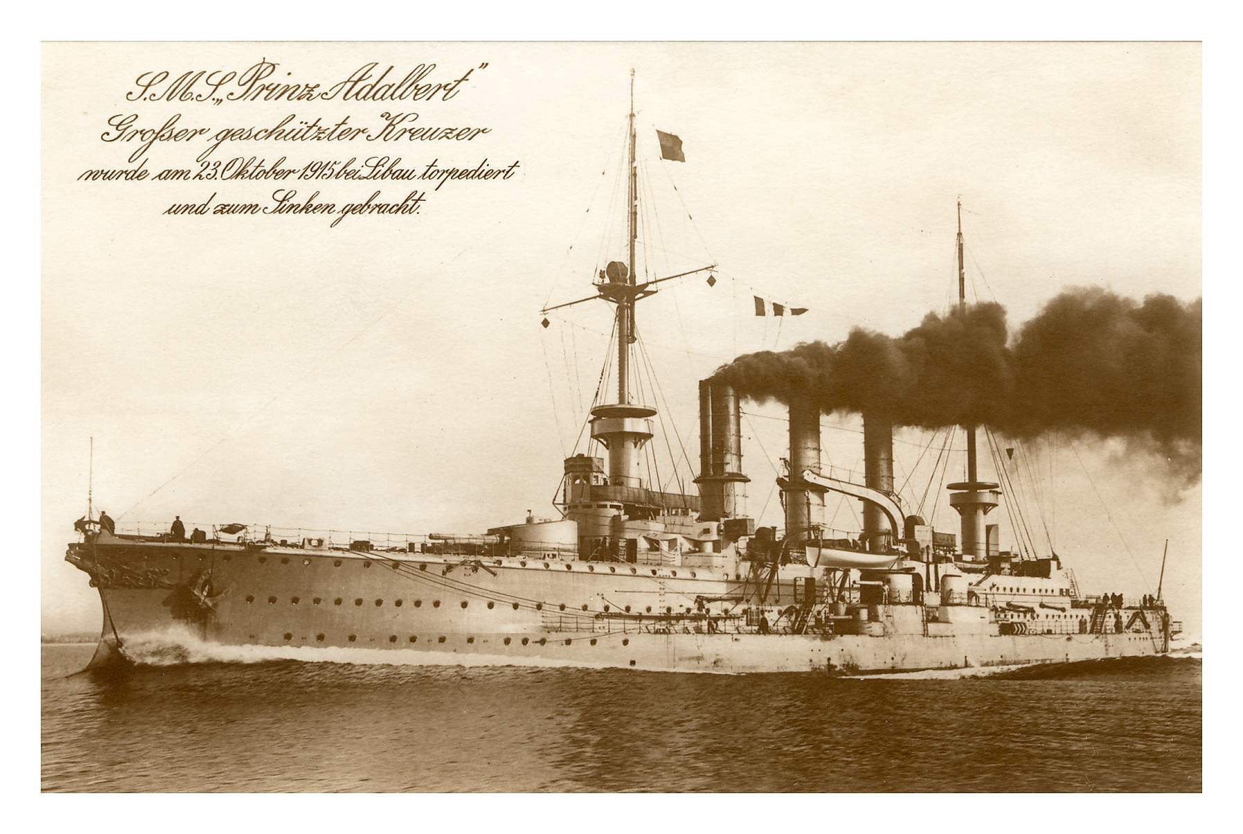 293103 завантажити картинку військовий, німецький флот, крейсер, sms принц адальберт (1901), військовий корабель, військові кораблі - шпалери і заставки безкоштовно