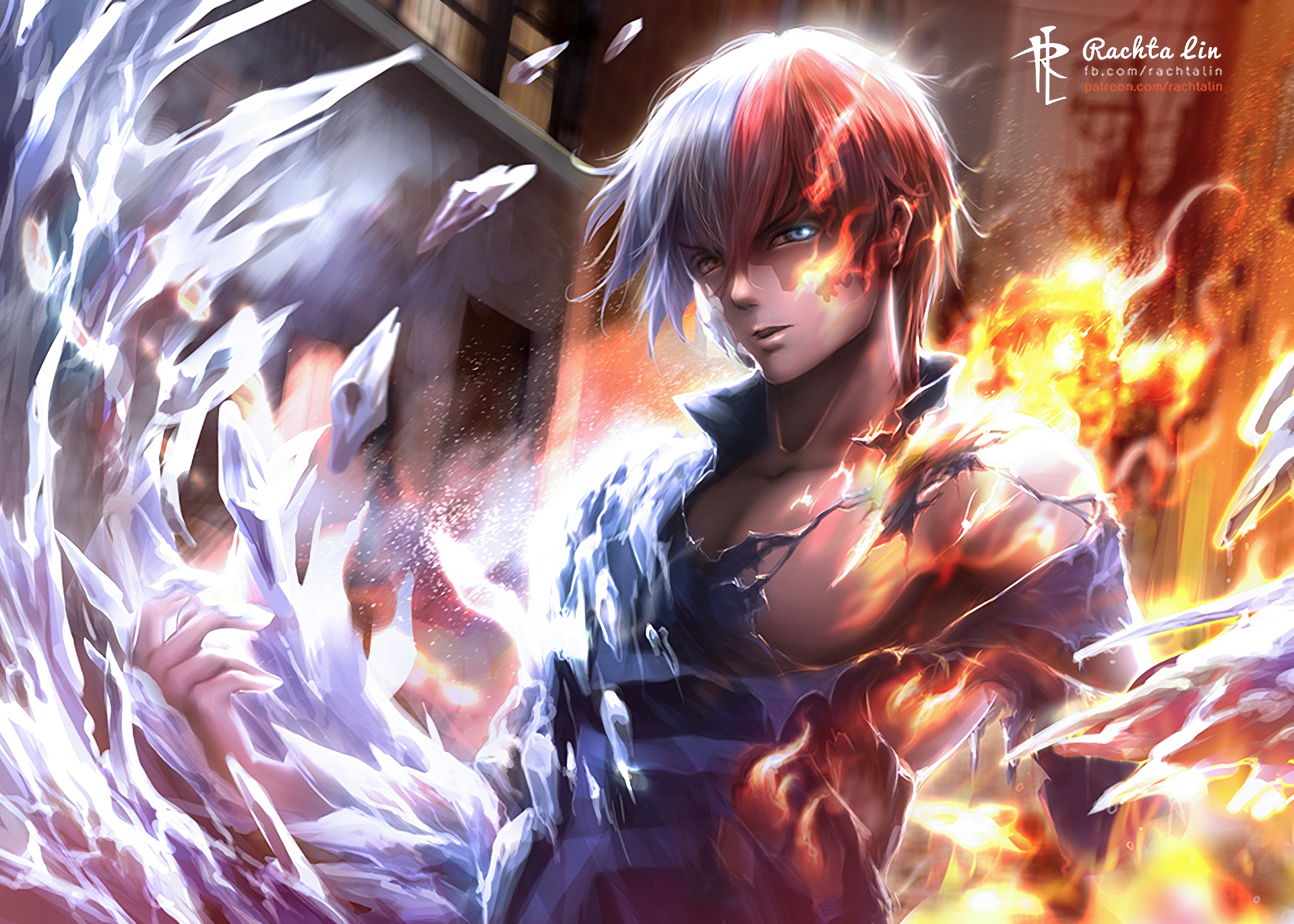 Baixe gratuitamente a imagem Anime, Shoto Todoroki, Minha Academia De Heróis na área de trabalho do seu PC