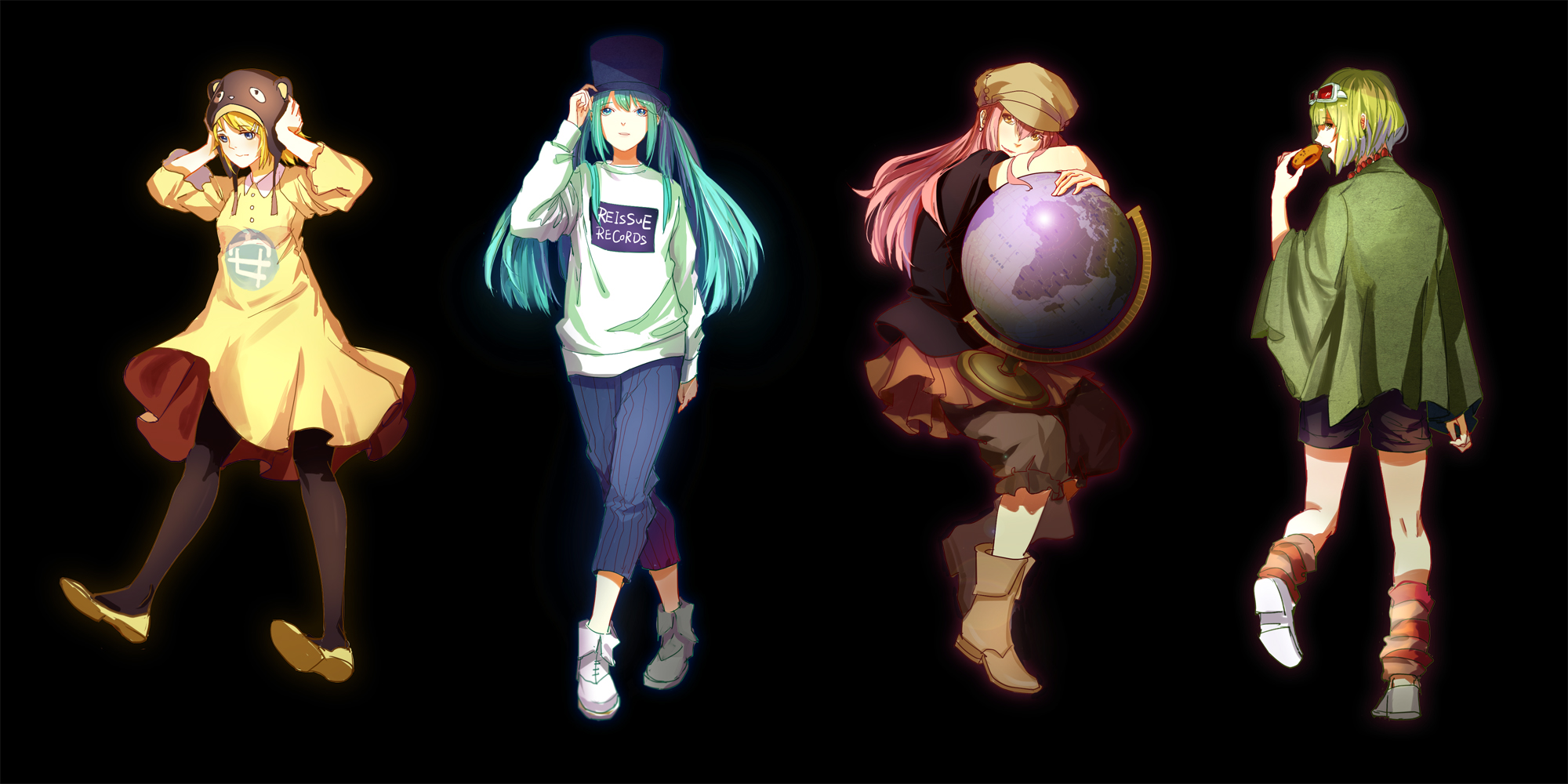 Descarga gratis la imagen Vocaloid, Luka Megurine, Animado, Hatsune Miku, Rin Kagamine, Gumi (Vocaloid) en el escritorio de tu PC
