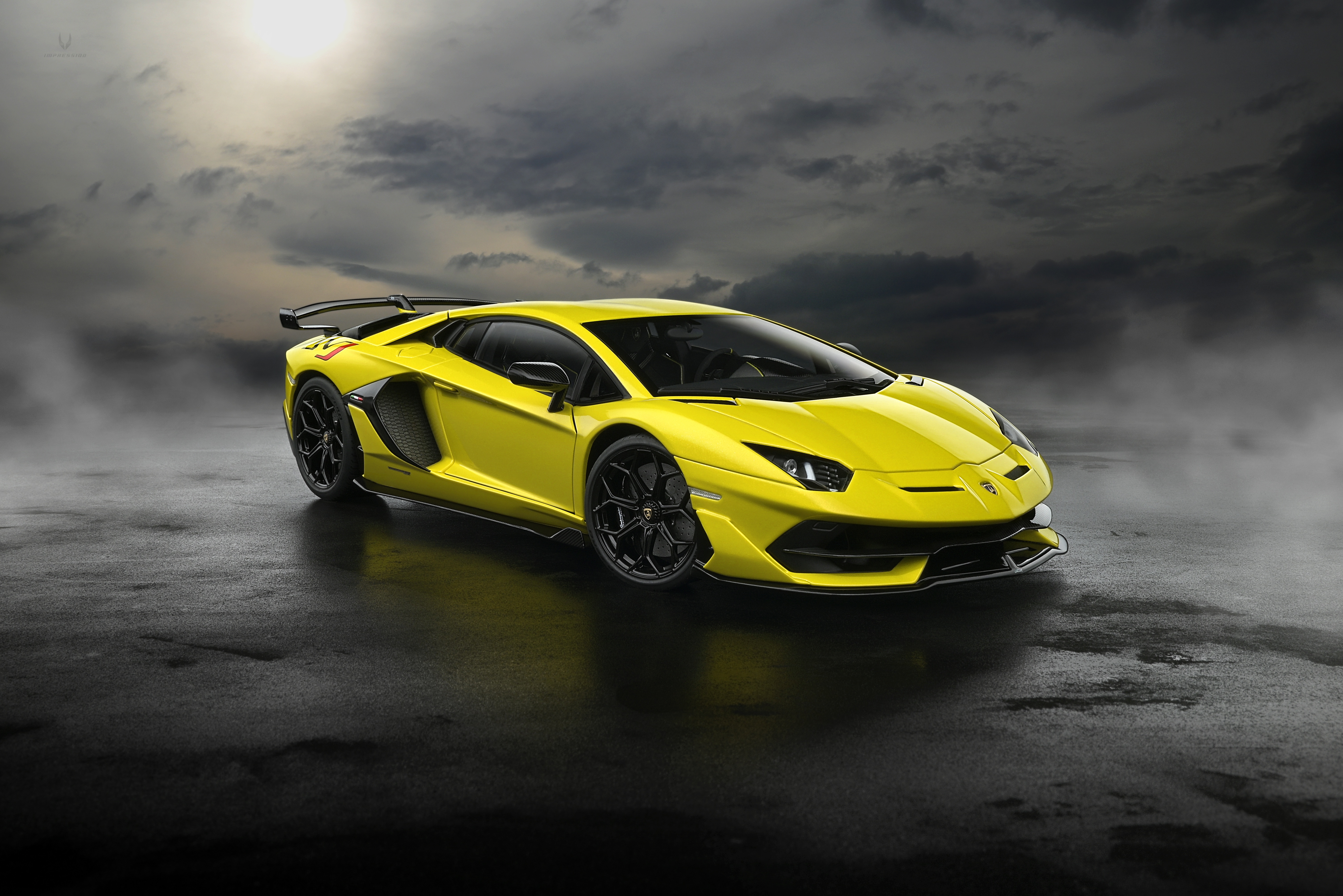 Baixar papel de parede para celular de Lamborghini, Super Carro, Lamborghini Aventador, Veículos, Lamborghini Aventador Svj gratuito.
