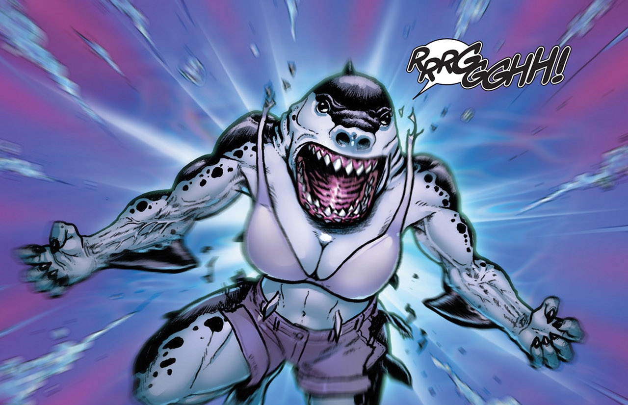 Téléchargez gratuitement l'image X Men, Bande Dessinées, Shark Girl (Marvel Comics) sur le bureau de votre PC
