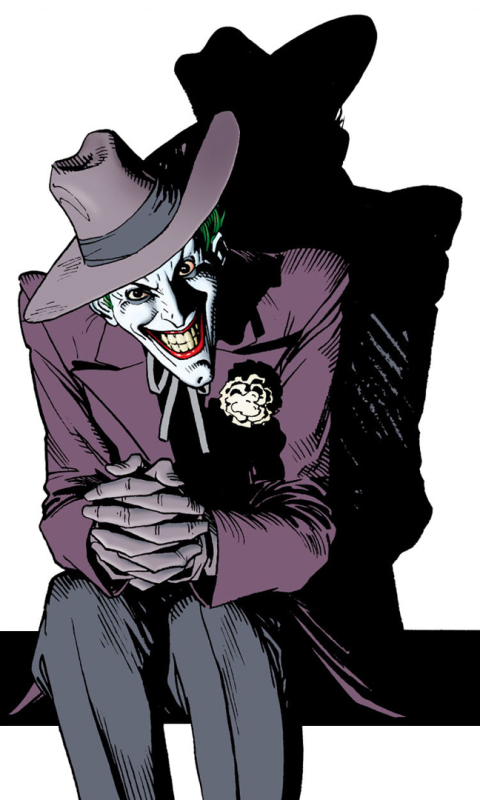 Скачать картинку Джокер, Комиксы, Бэтмен, Бэтмен: Убийственная Шутка в телефон бесплатно.