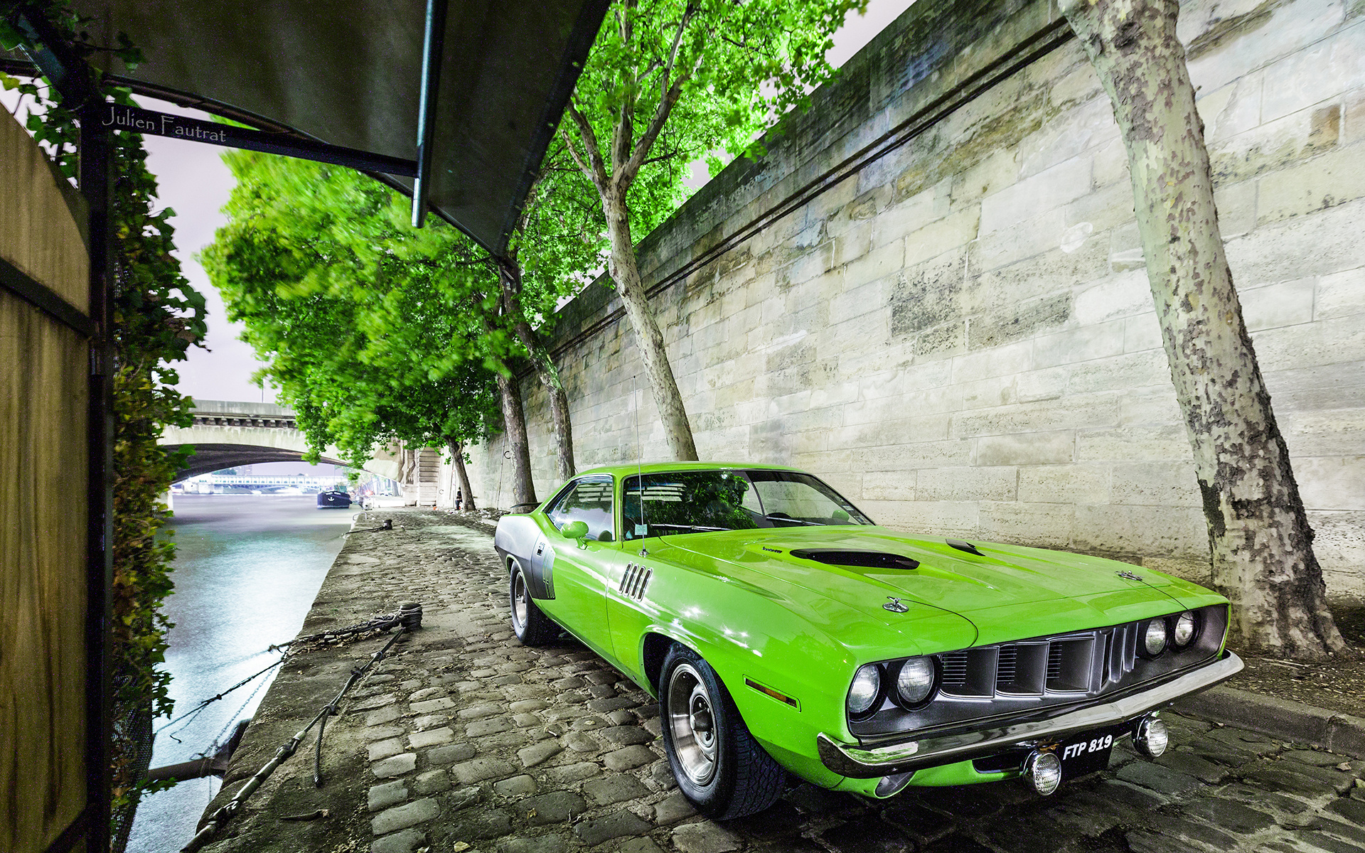 Free download wallpaper Vehicles, Plymouth Barracuda on your PC desktop
