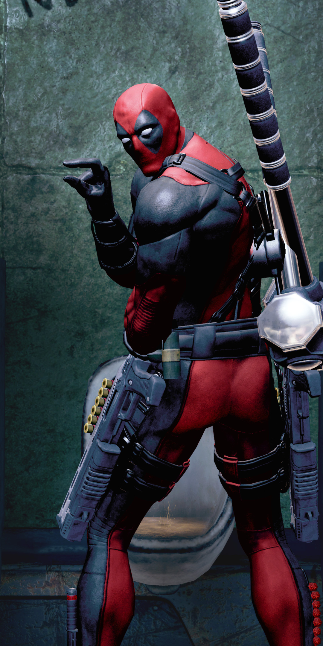 Handy-Wallpaper Deadpool, Computerspiele kostenlos herunterladen.