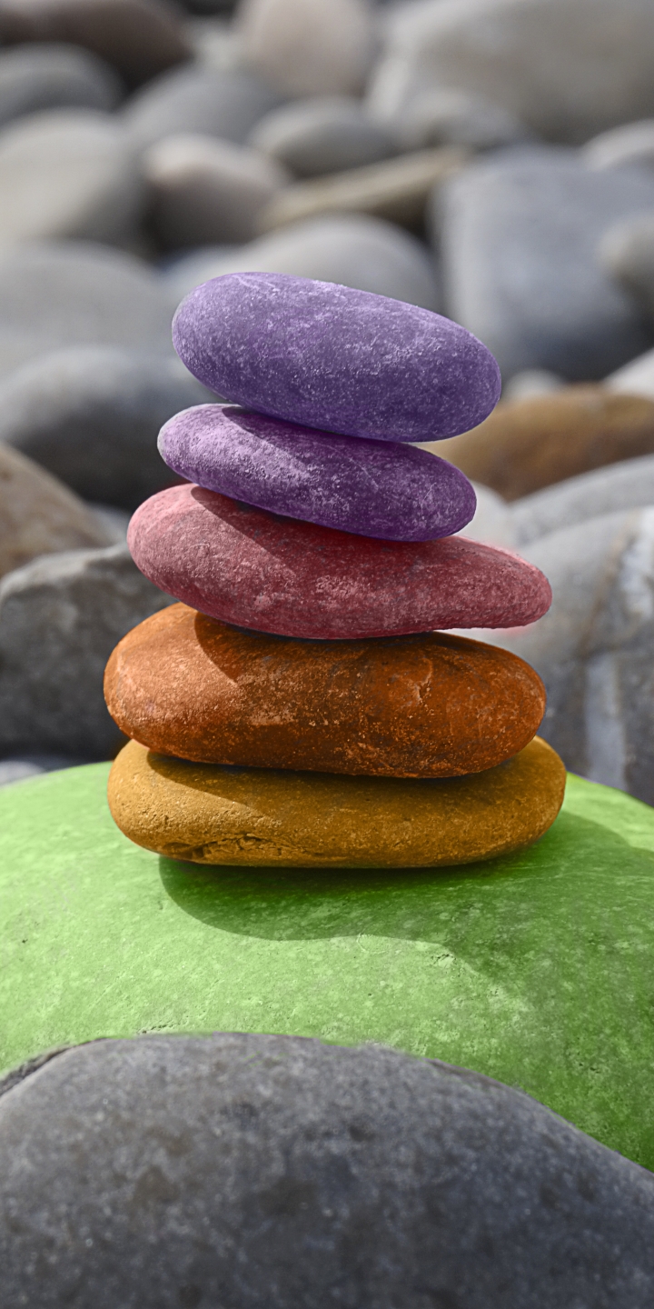 Download mobile wallpaper Colors, Stone, Pebbles, Zen, Religious for free.