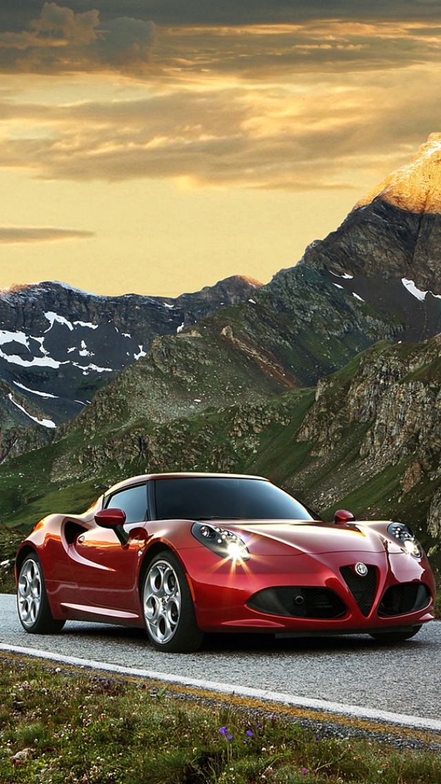Handy-Wallpaper Auto, Alfa Romeo, Autos, Coupe, Alfa Romeo 4C, Fahrzeuge kostenlos herunterladen.