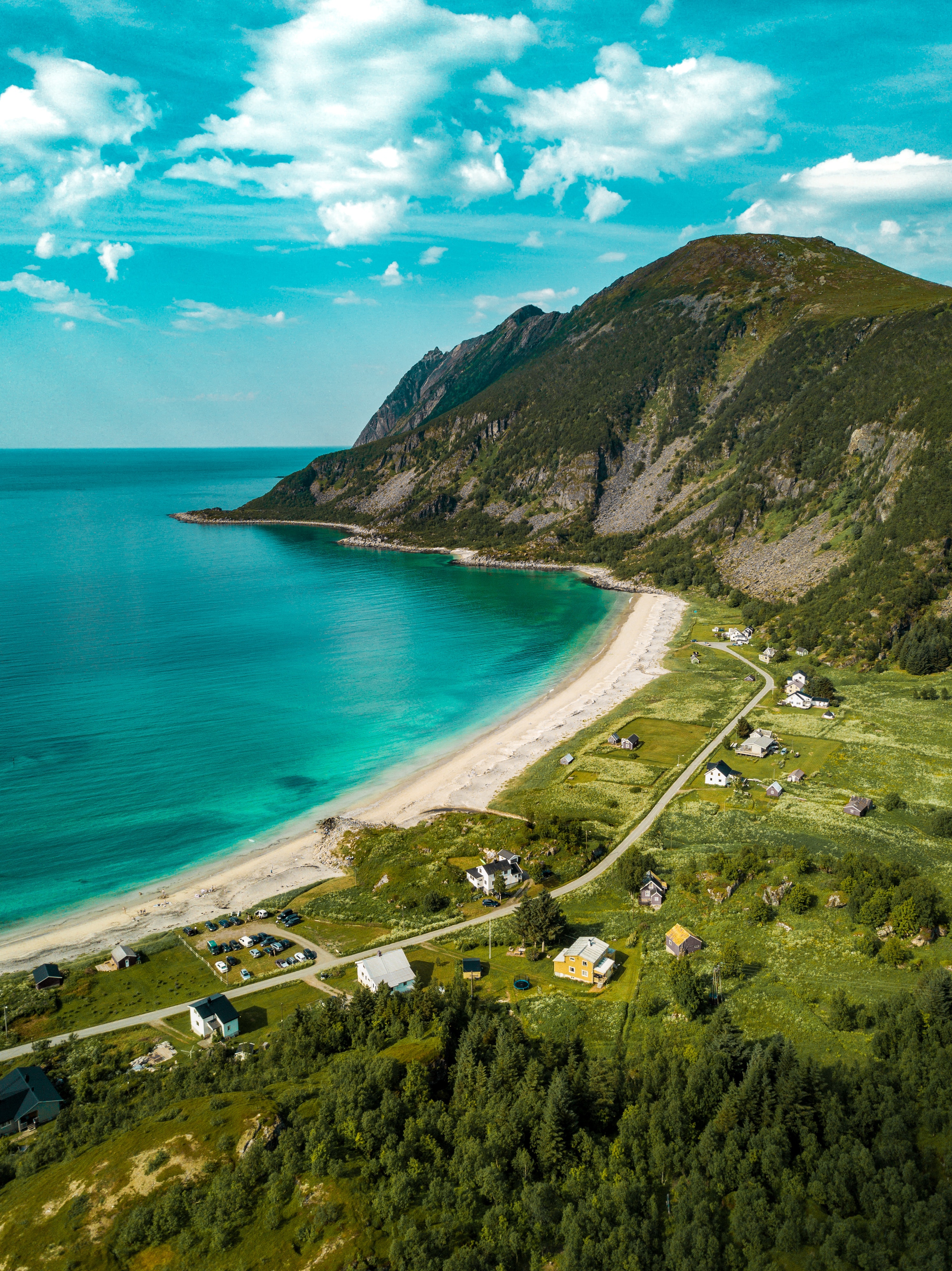 nature, shore, sea, beach, view from above, bank images