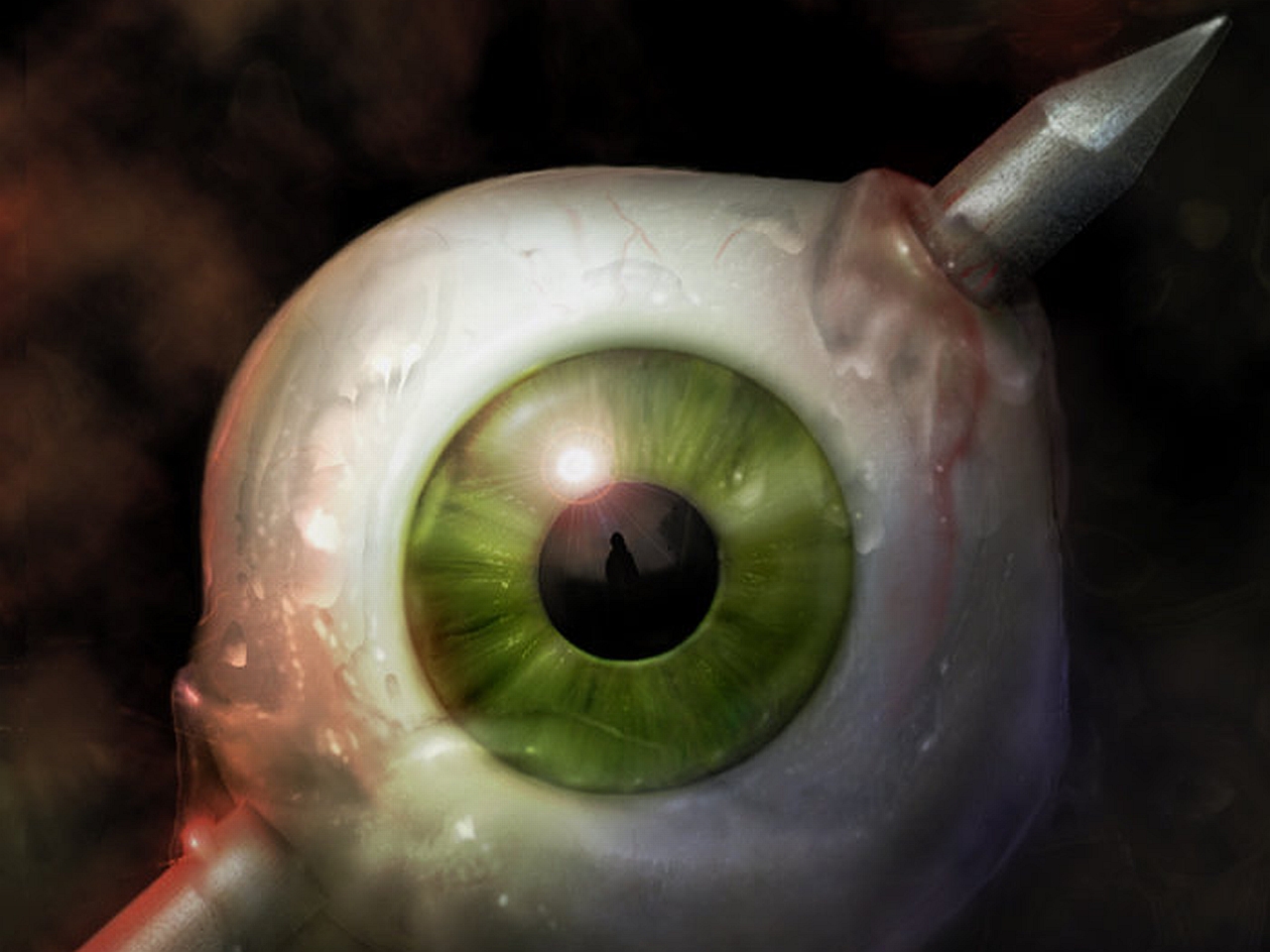 Free download wallpaper Dark, Eye on your PC desktop