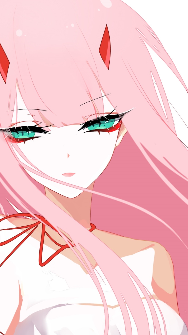 Handy-Wallpaper Animes, Darling In The Franxx, Zero Two (Liebling Im Franxx) kostenlos herunterladen.