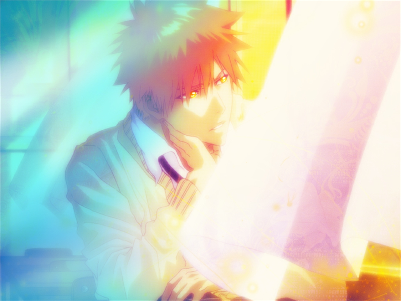 Handy-Wallpaper Bleach, Animes, Ichigo Kurosaki kostenlos herunterladen.