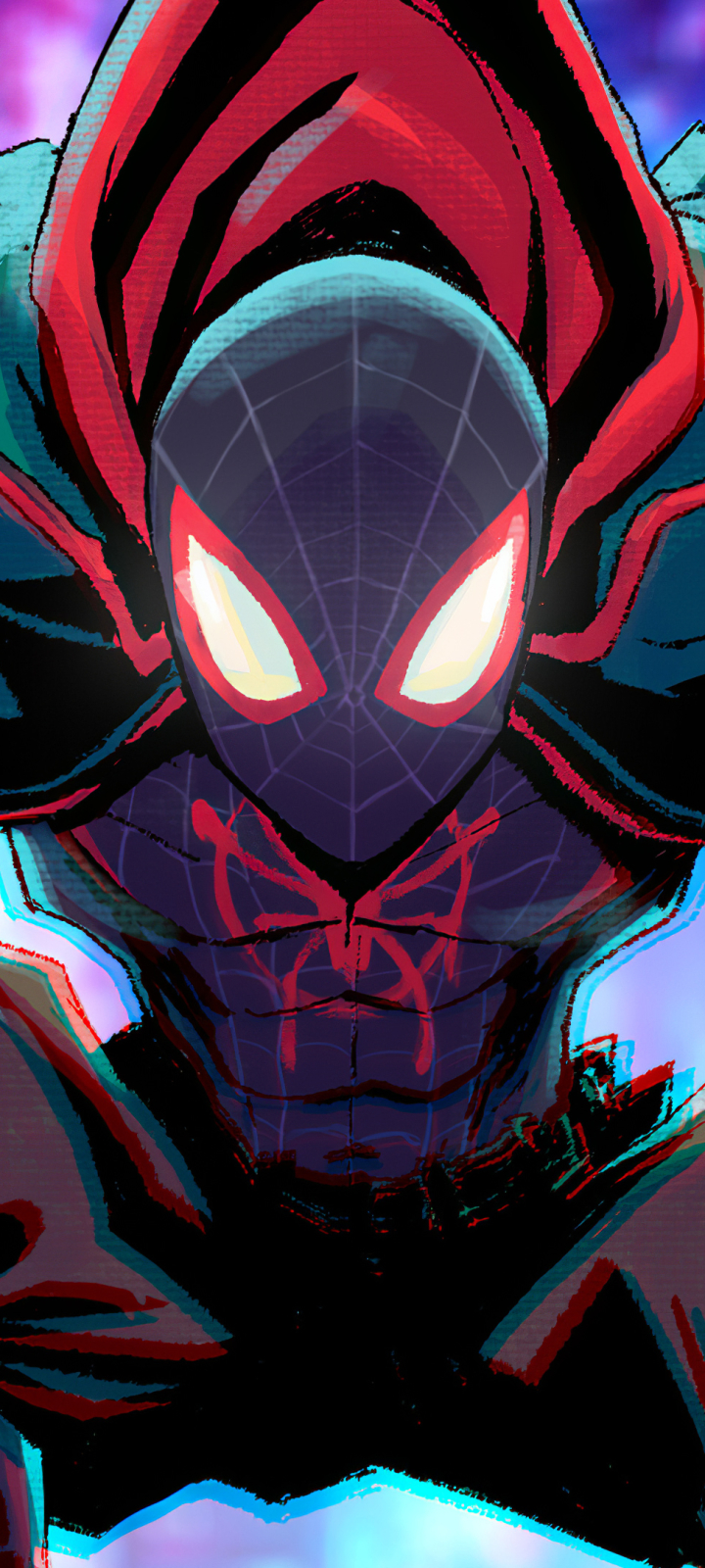 Baixar papel de parede para celular de Homem Aranha, Filme, Miles Morales, Homem Aranha: No Aranhaverso gratuito.