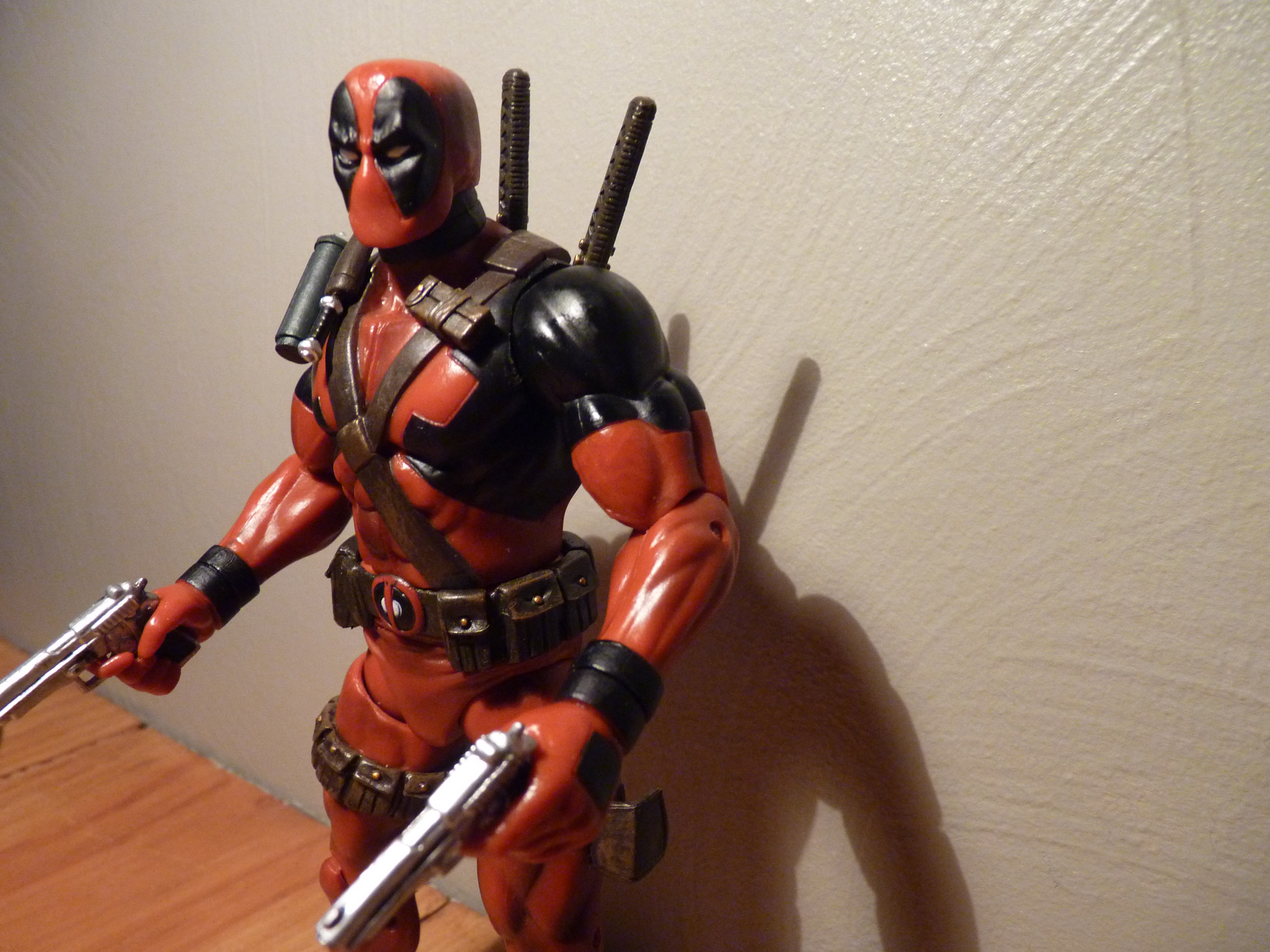 Free download wallpaper Deadpool, Toy, Figurine, Man Made, Merc With A Mouth on your PC desktop