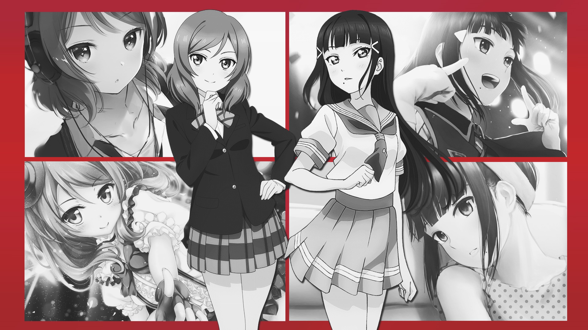 Baixar papel de parede para celular de Anime, Maki Nishikino, Amar Viver!, Dia Kurosawa gratuito.