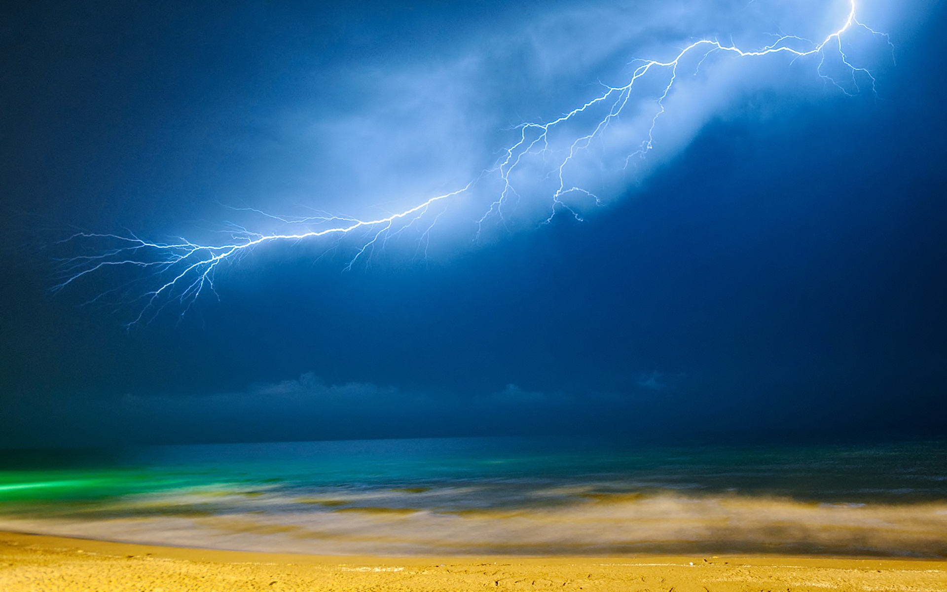 Download mobile wallpaper Night, Lightning, Photography for free.