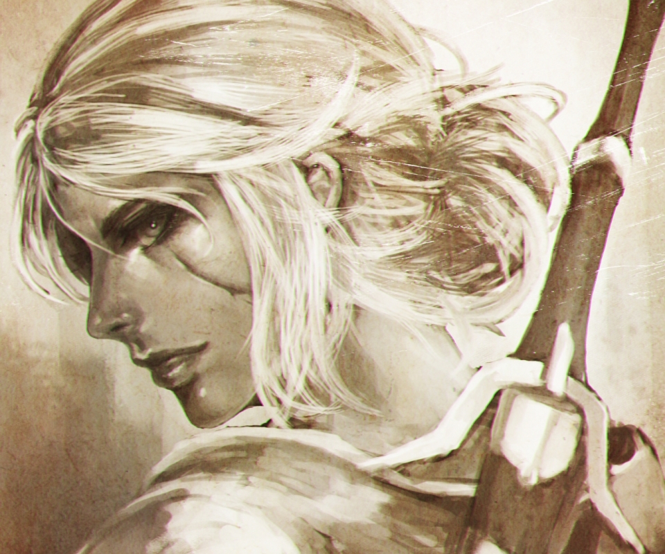 Descarga gratuita de fondo de pantalla para móvil de Videojuego, El Brujo, Wiedzmin 3: Dziki Gon, Ciri (La Bruja).