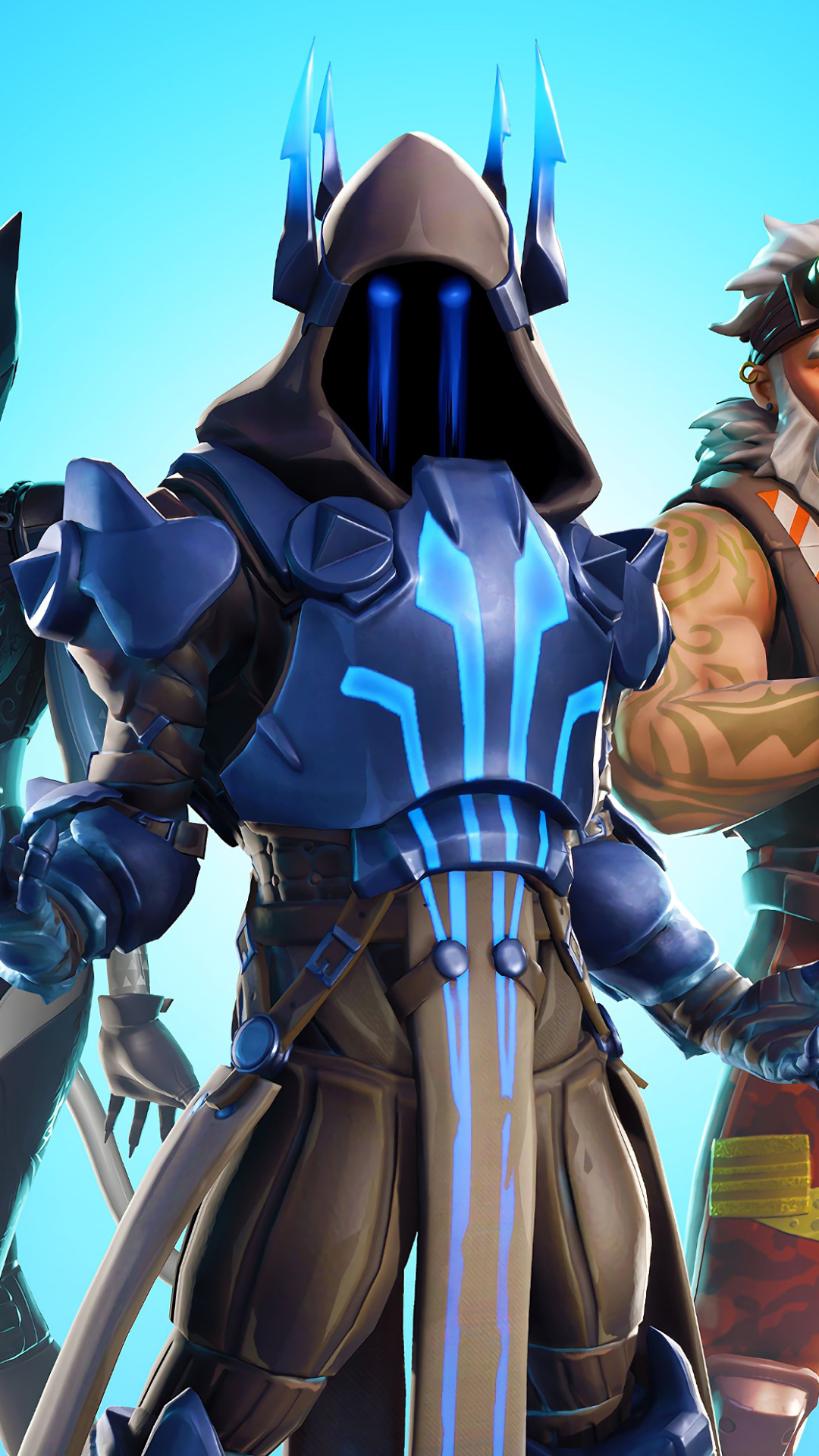 Handy-Wallpaper Computerspiele, Fortnite kostenlos herunterladen.