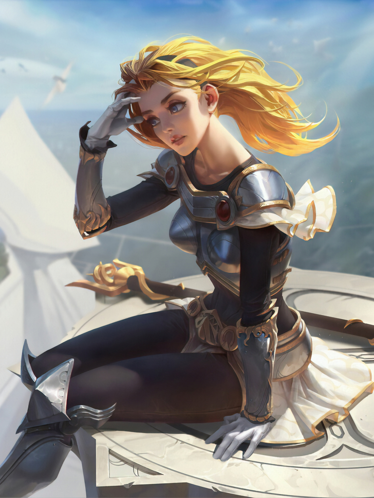 Download mobile wallpaper League Of Legends, Blonde, Video Game, Lux (League Of Legends) for free.