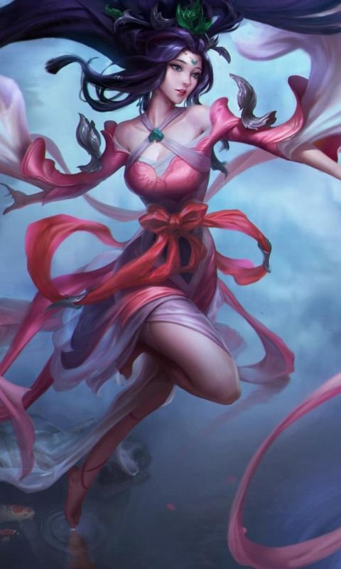 Handy-Wallpaper League Of Legends, Computerspiele, Janna (Liga Der Legenden) kostenlos herunterladen.