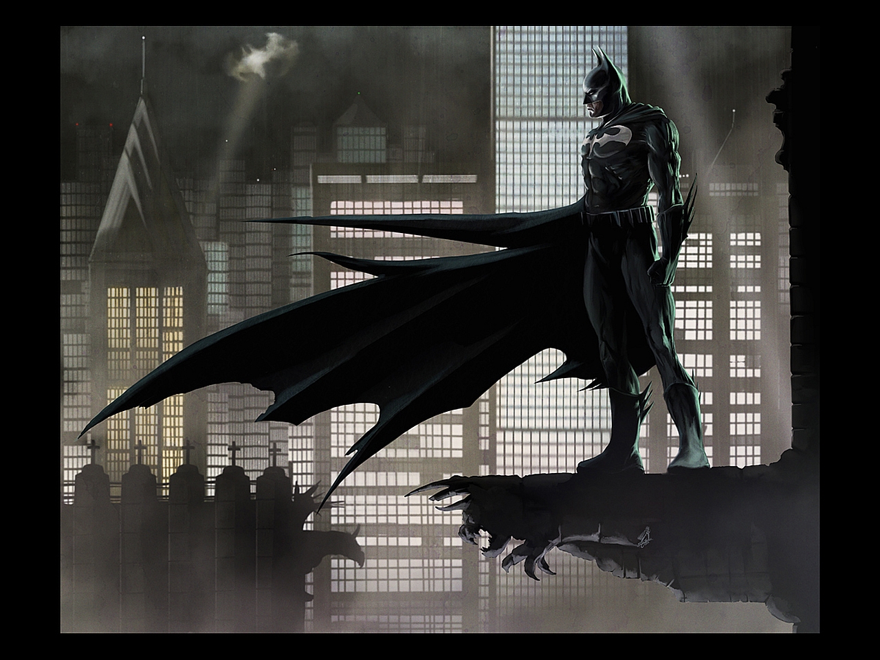 Handy-Wallpaper Comics, The Batman kostenlos herunterladen.