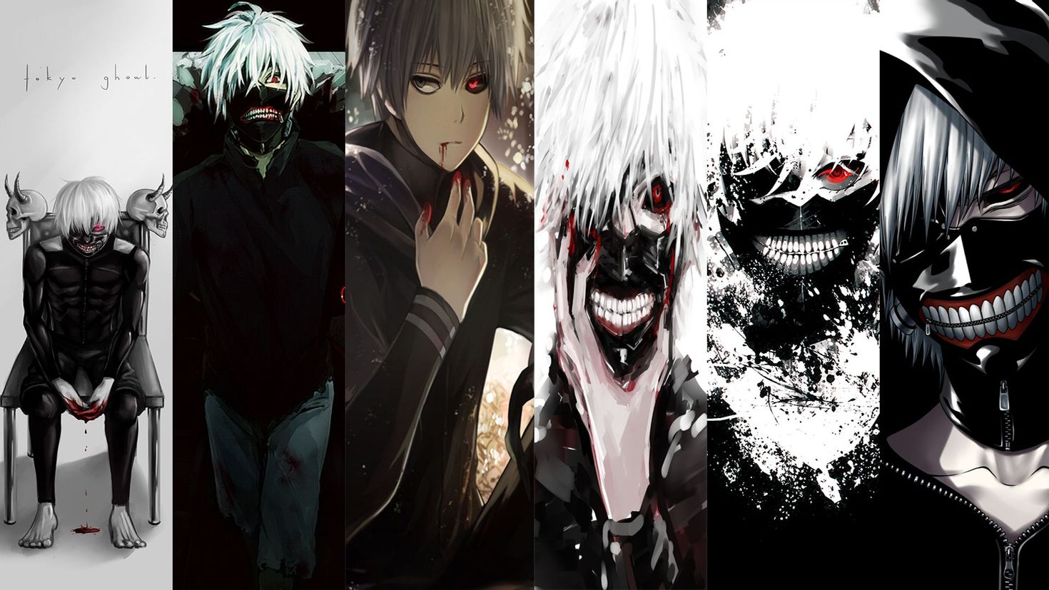 Free download wallpaper Anime, <b>Ken</b> <b>Kaneki</b>, Tokyo Ghoul on your PC desktop.