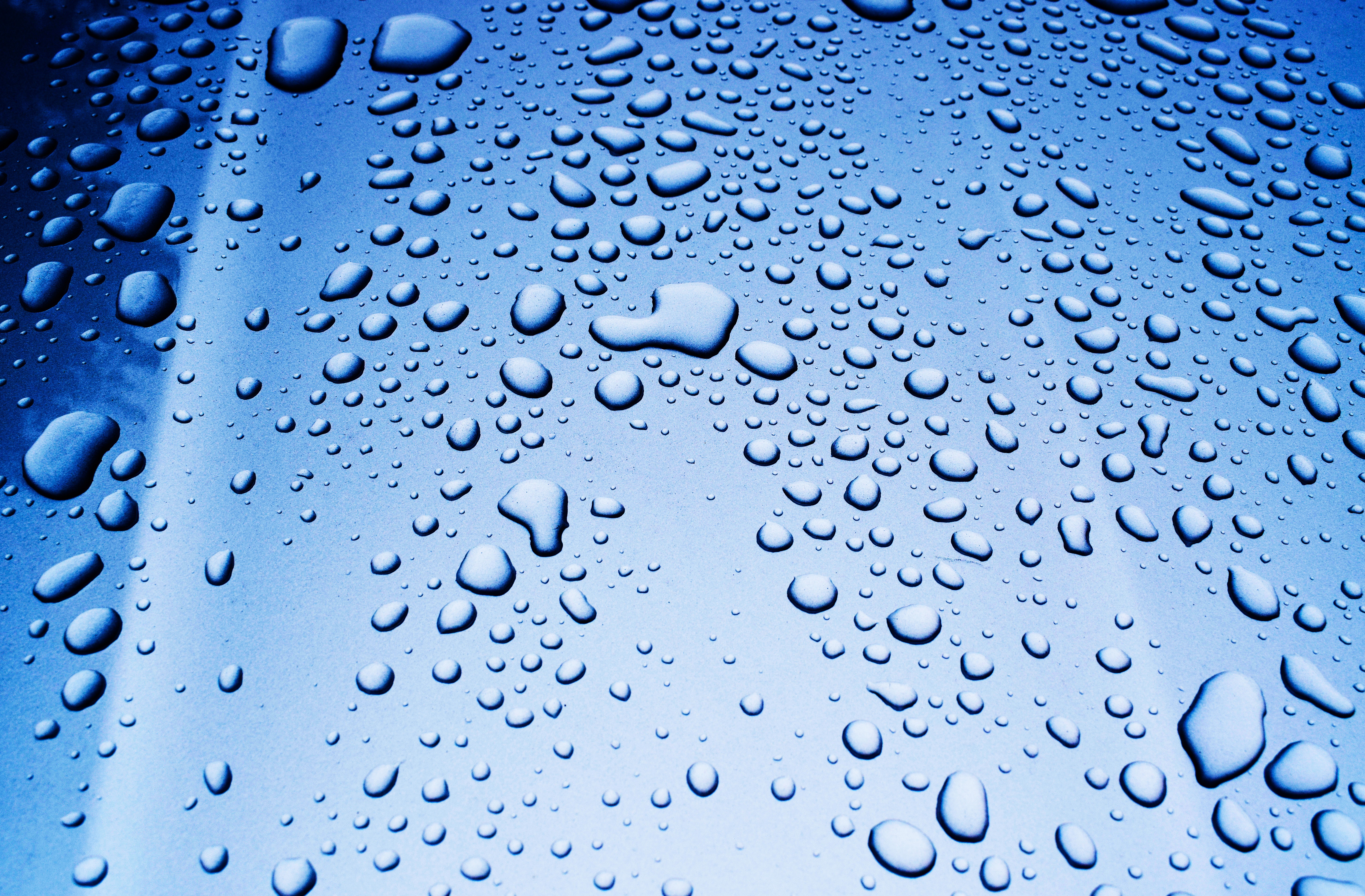 Download mobile wallpaper Macro, Drops, Surface, Glass for free.