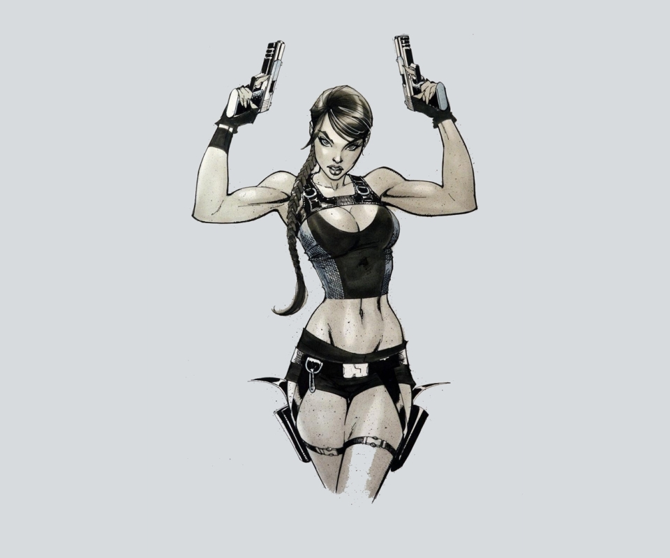 Baixar papel de parede para celular de Tomb Raider, História Em Quadrinhos, Lara Croft, Tomb Raider: A Origem gratuito.