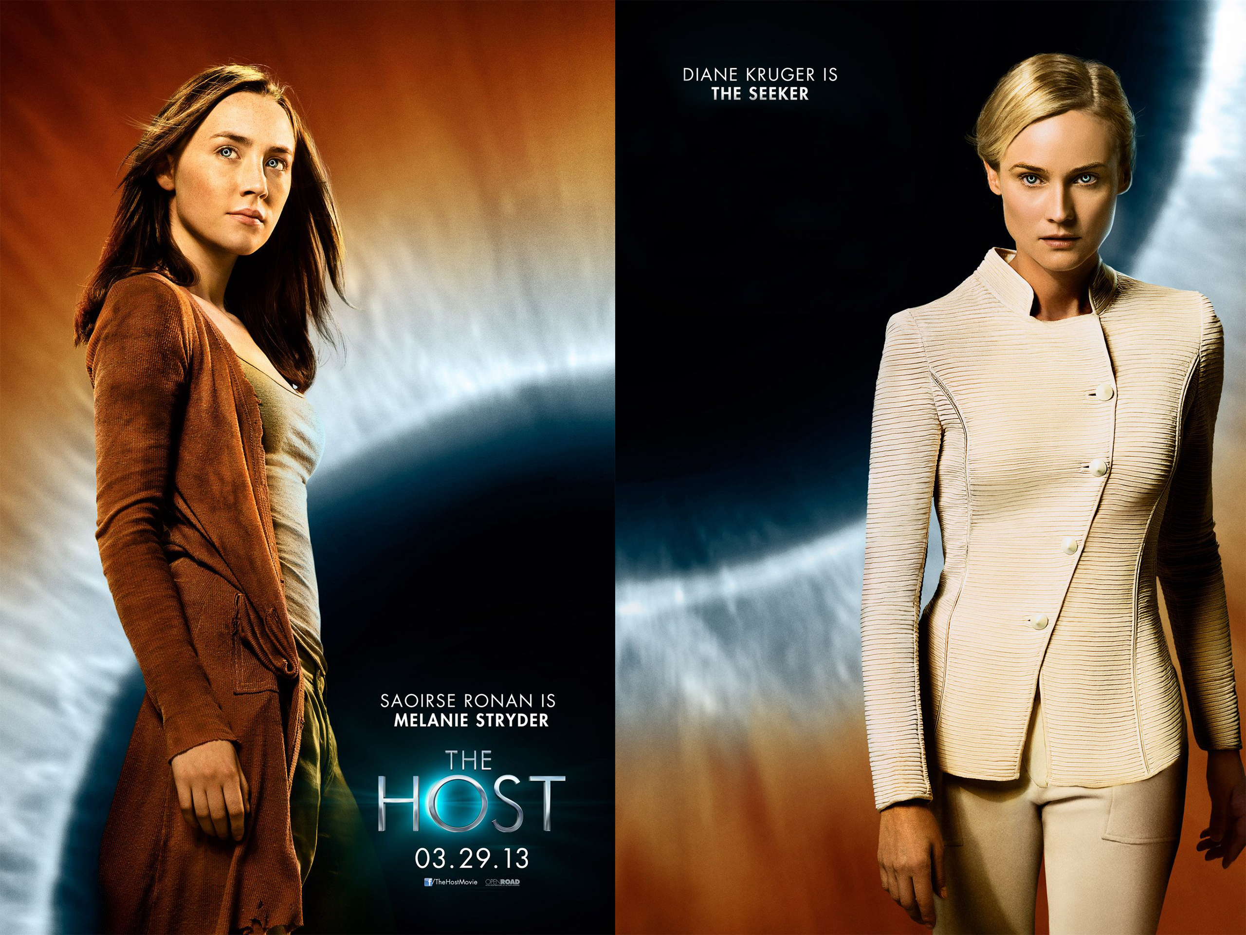 movie, the host (2013), diane kruger, saoirse ronan, the host