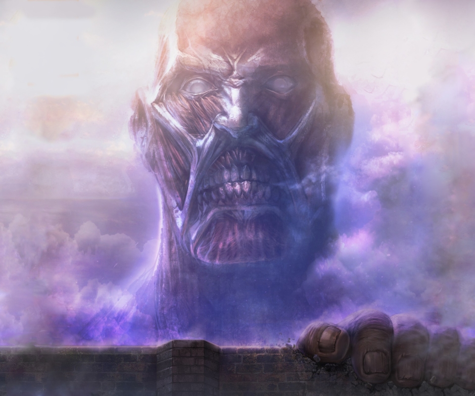 Download mobile wallpaper Anime, Attack On Titan, Colossal Titan for free.