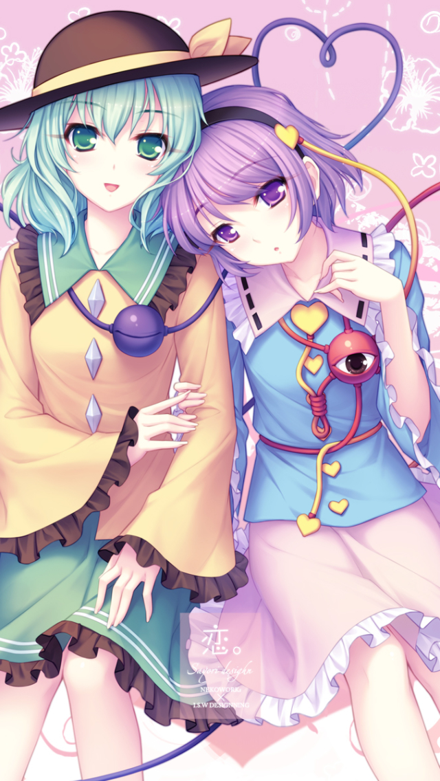 Descarga gratuita de fondo de pantalla para móvil de Animado, Touhou, Koishi Komeiji, Satori Komeiji.