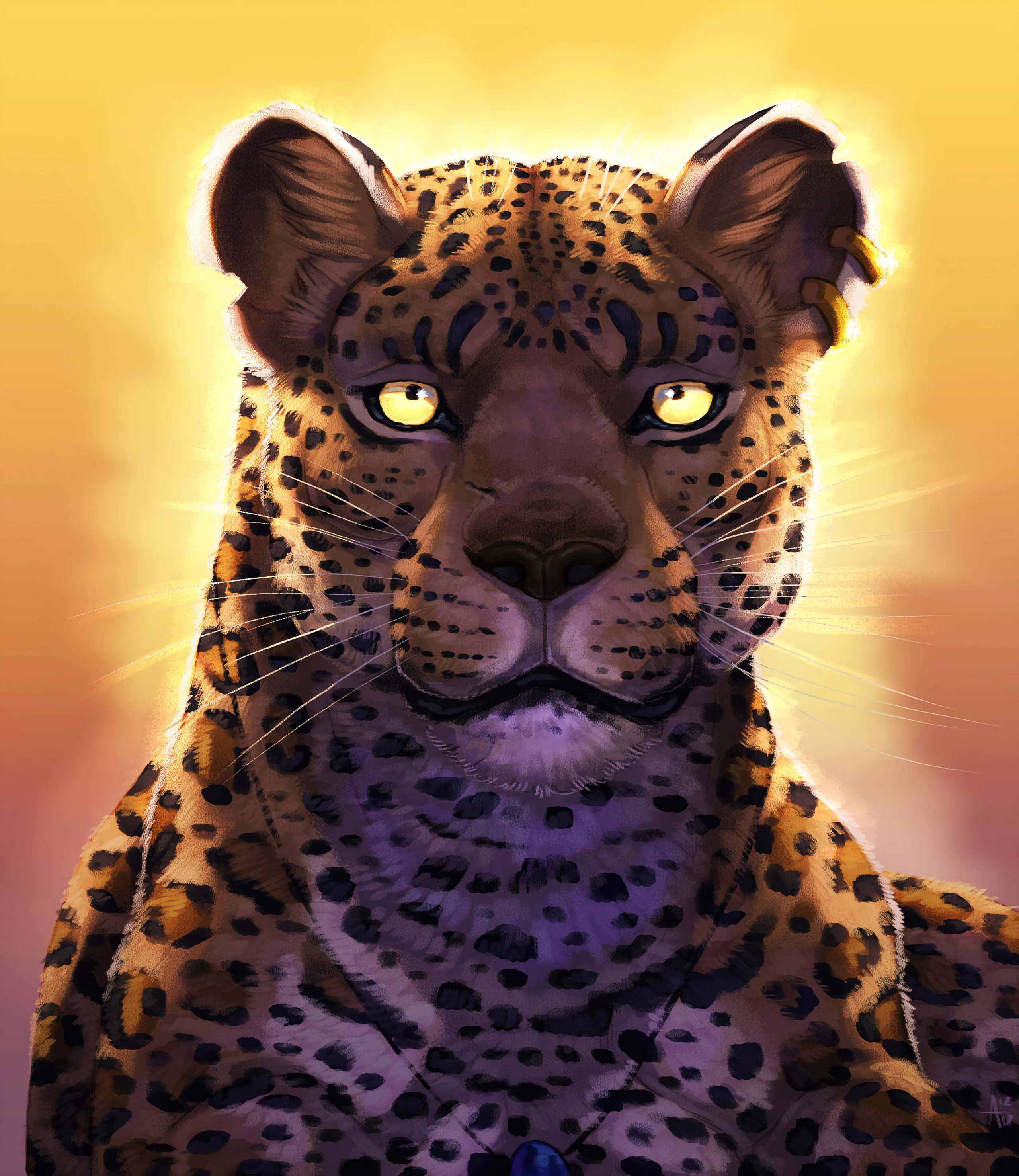 vertical wallpaper leopard, animals, muzzle, predator, panther