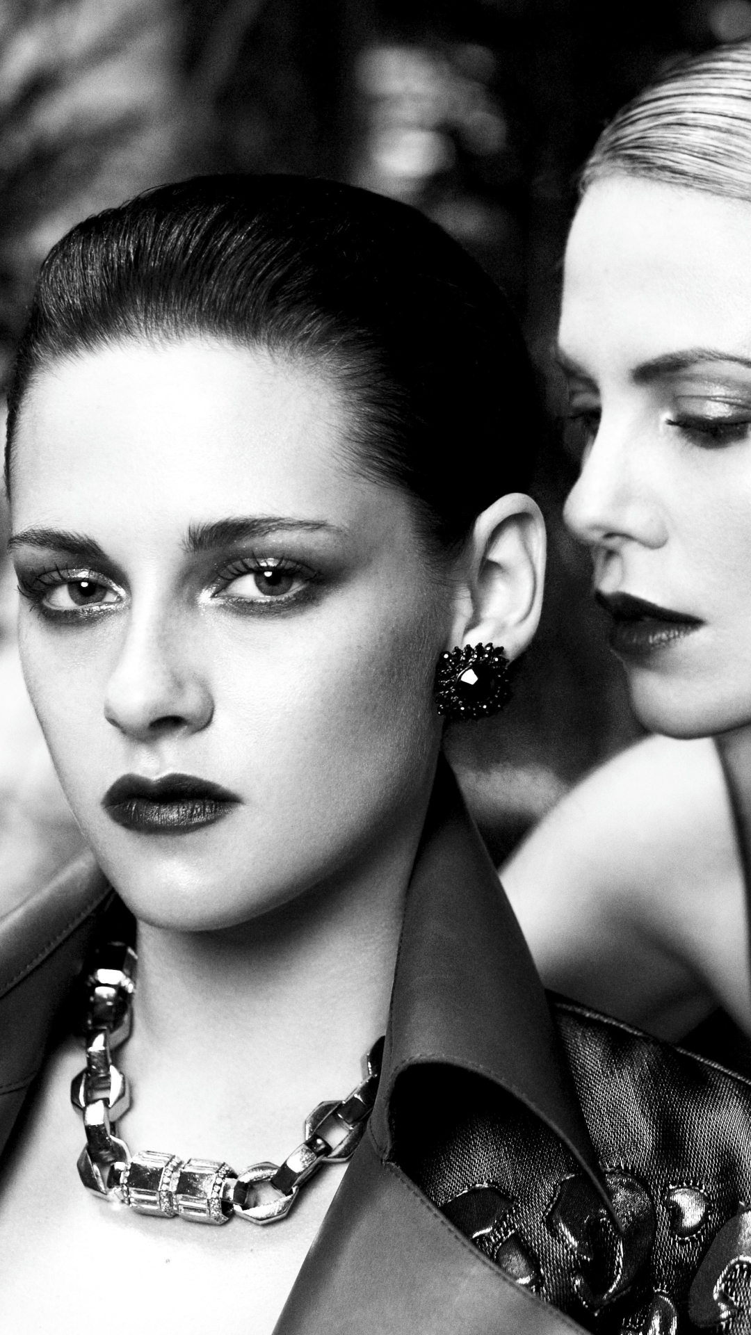 Download mobile wallpaper Kristen Stewart, Charlize Theron, Celebrity, Actor for free.