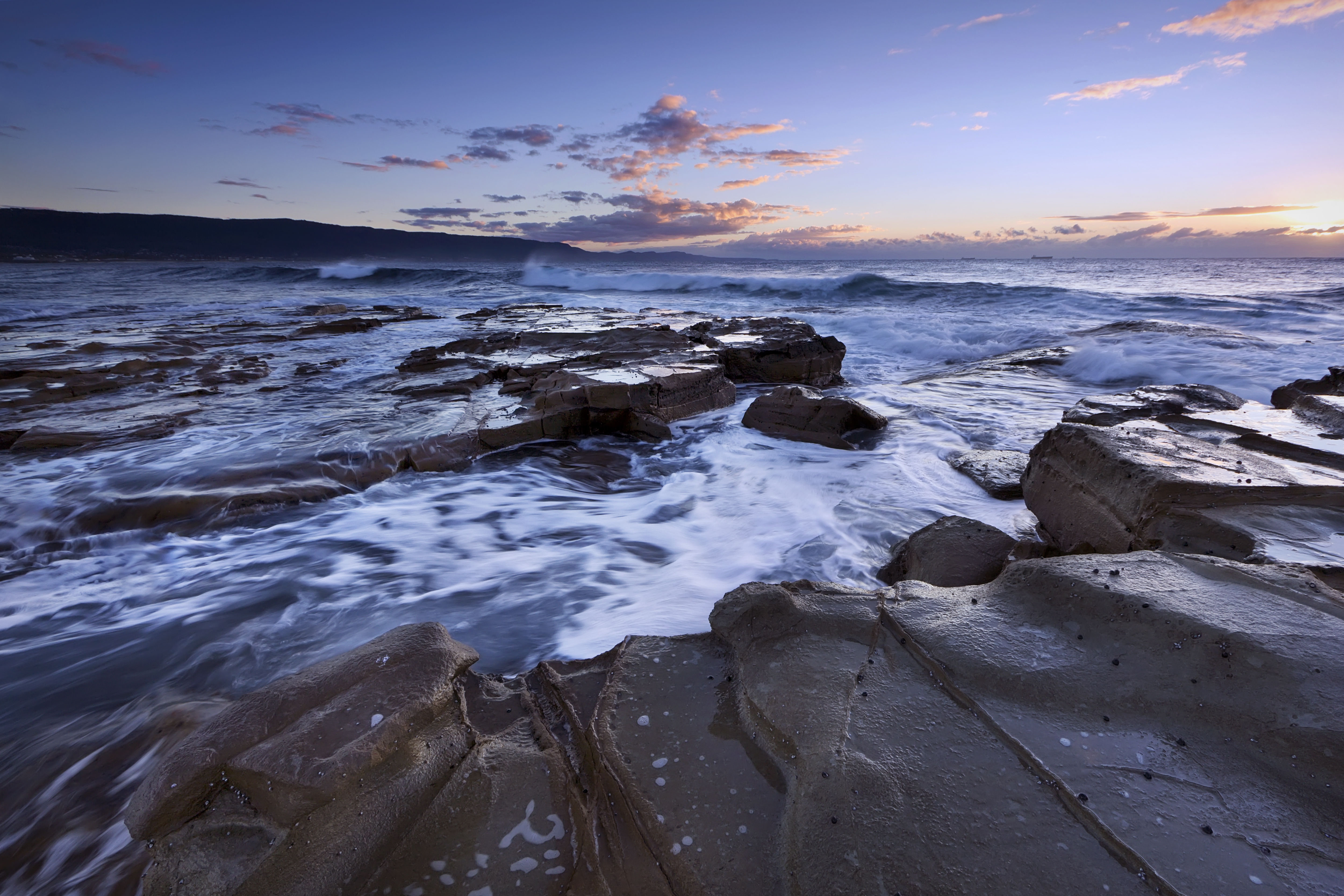 無料モバイル壁紙自然, ストーンズ, 海, 波, 岩をダウンロードします。