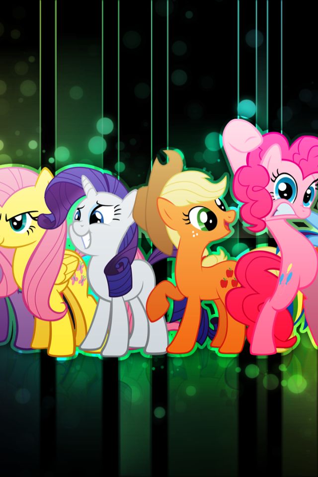 Download mobile wallpaper Vector, My Little Pony, Twilight Sparkle, Pinkie Pie, Rainbow Dash, Tv Show, My Little Pony: Friendship Is Magic, Applejack (My Little Pony), Fluttershy (My Little Pony), Rarity (My Little Pony) for free.