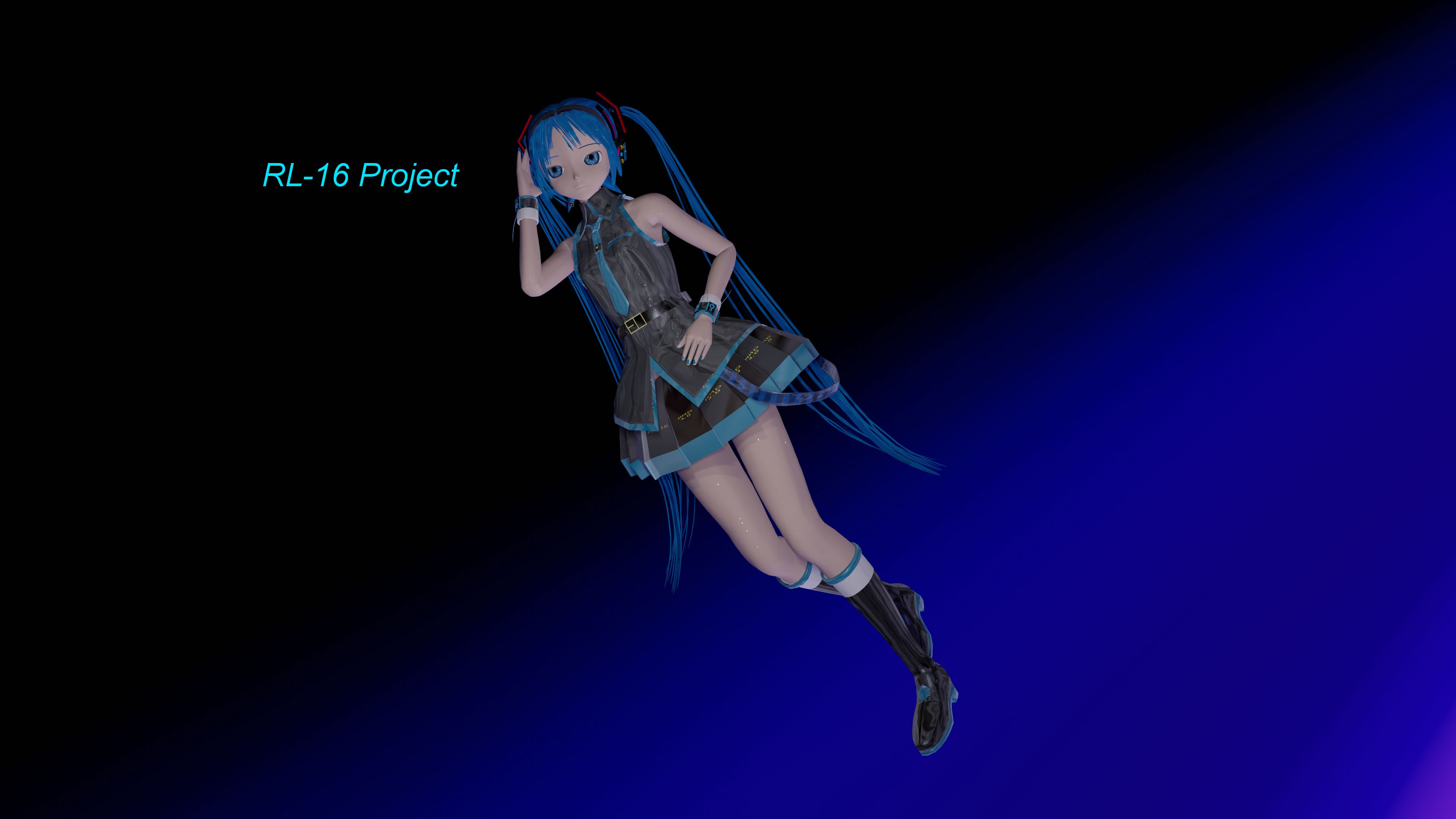 Baixe gratuitamente a imagem Anime, Vocaloid, Olhos Azuis, Cabelo Azul, Hatsune Miku, Cabelo Longo, Liquidificador, Liquidificador 3D na área de trabalho do seu PC