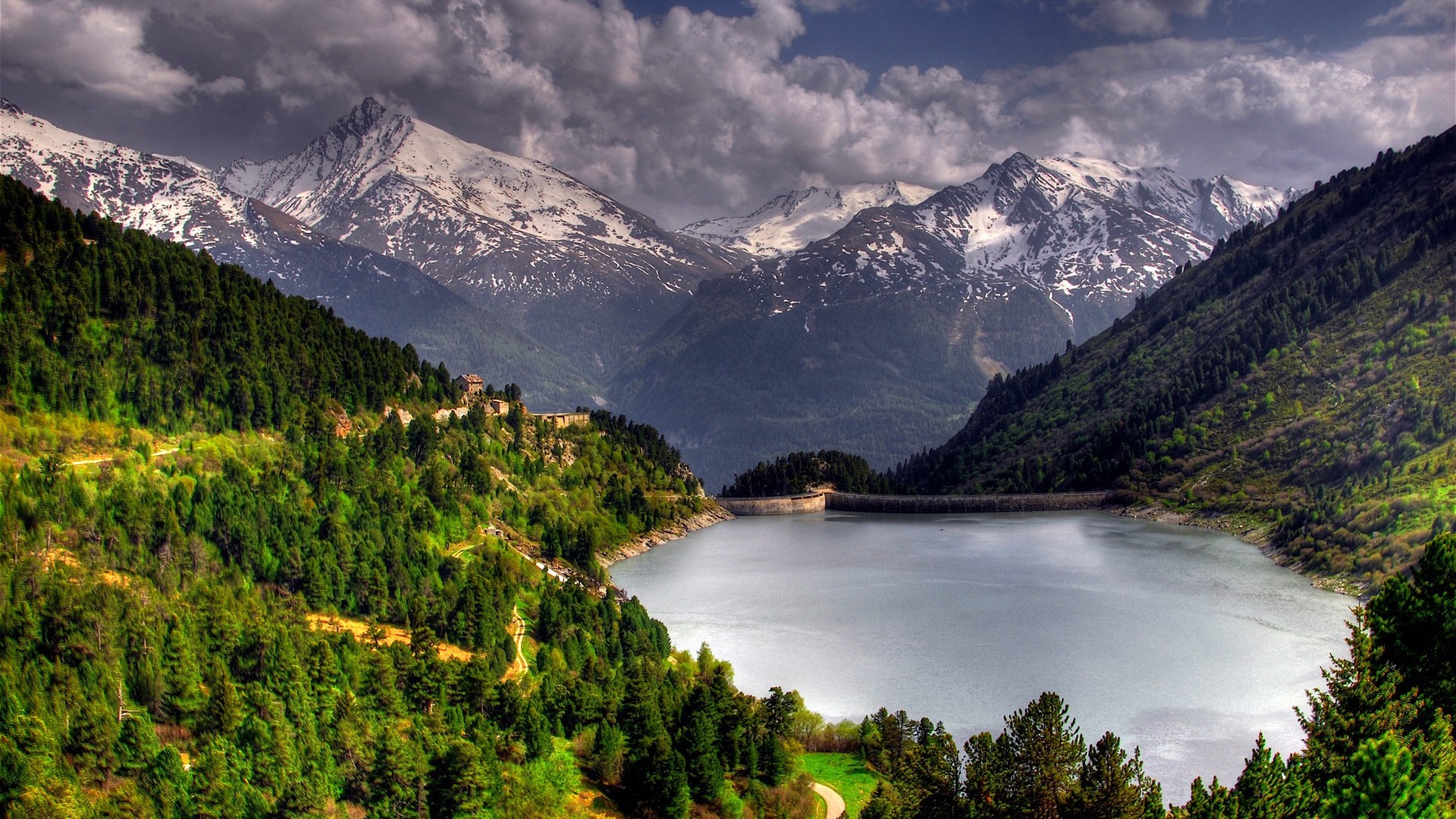 無料モバイル壁紙川, 山脈, 風景をダウンロードします。