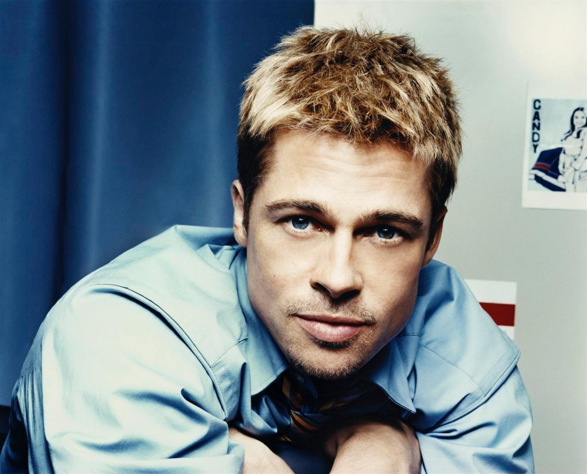 Handy-Wallpaper Brad Pitt, Menschen, Männer, Schauspieler kostenlos herunterladen.