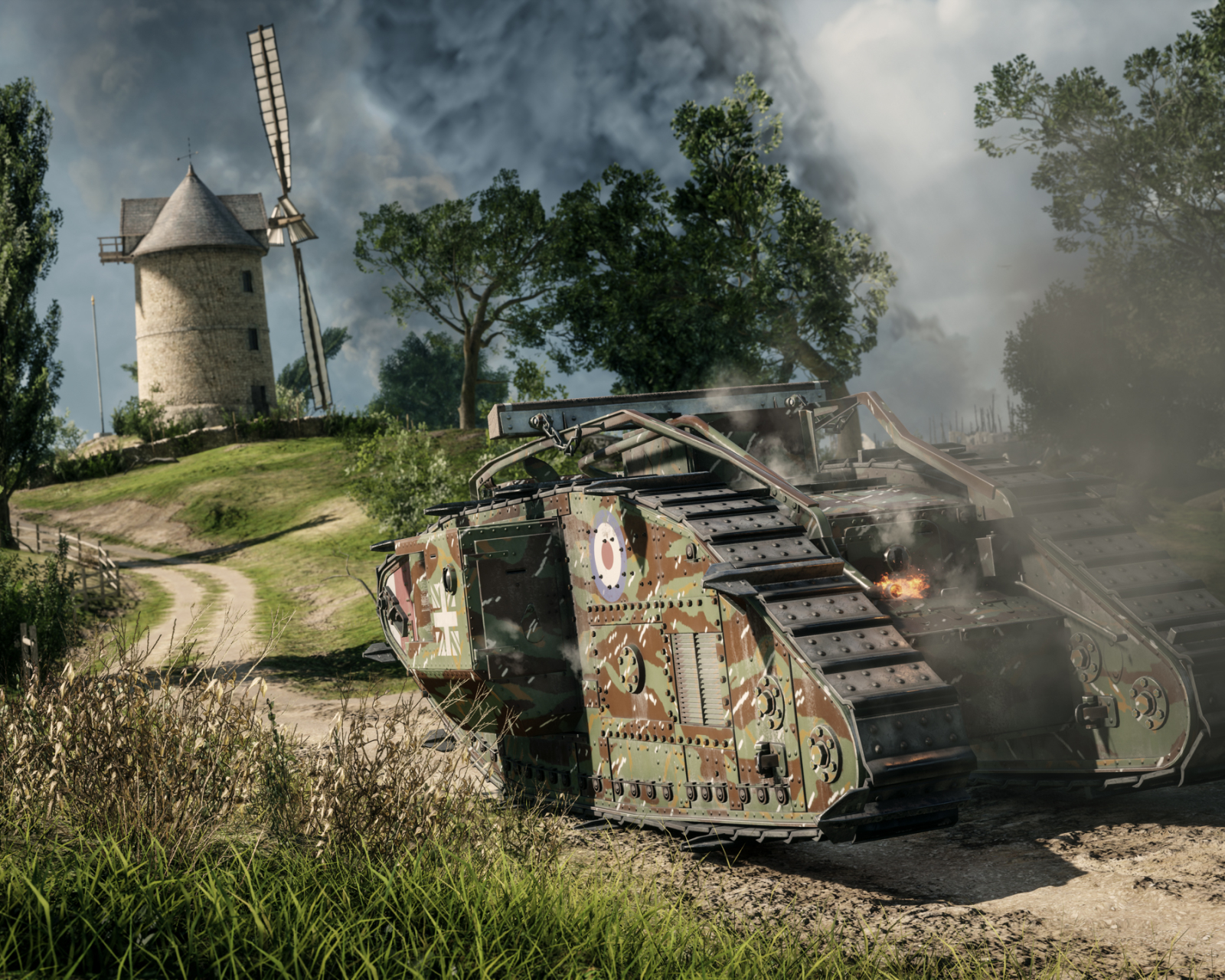 Download mobile wallpaper Battlefield, Tank, Video Game, Battlefield 1 for free.