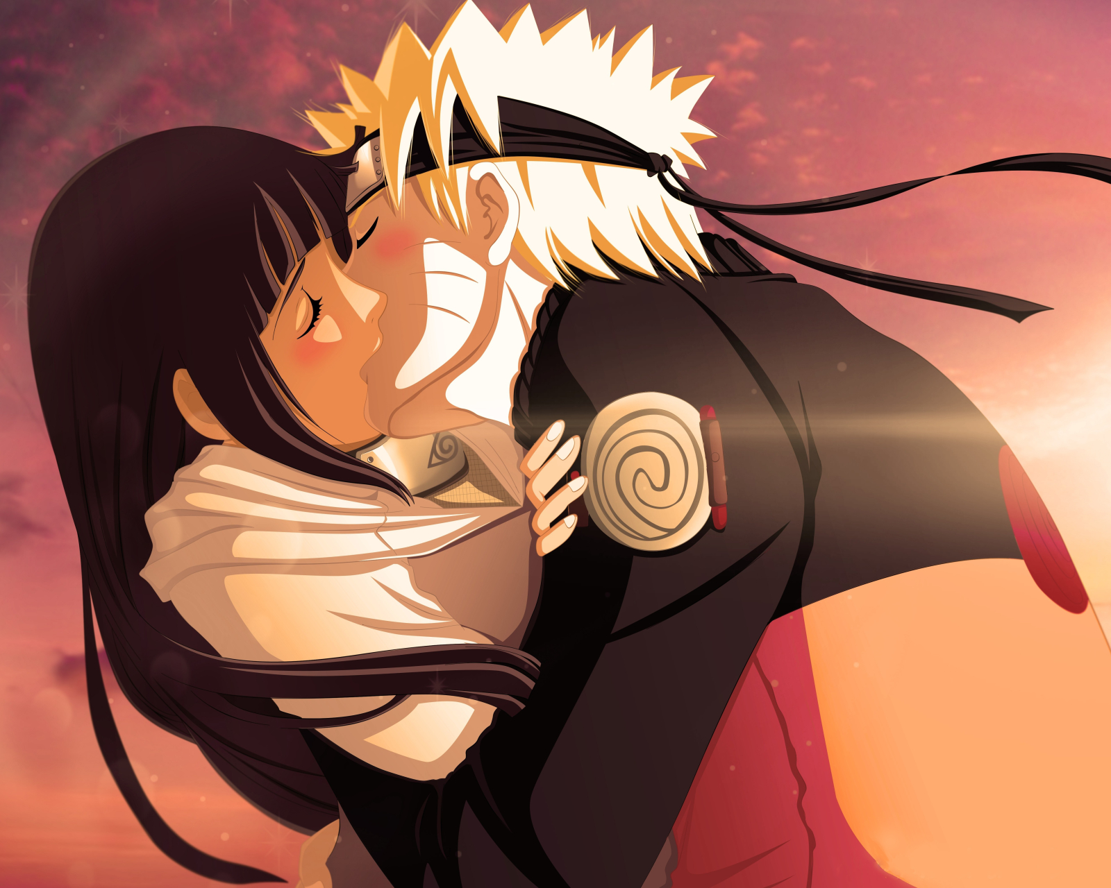 Laden Sie das Naruto, Animes, Hinata Hyuga, Naruto Uzumaki-Bild kostenlos auf Ihren PC-Desktop herunter