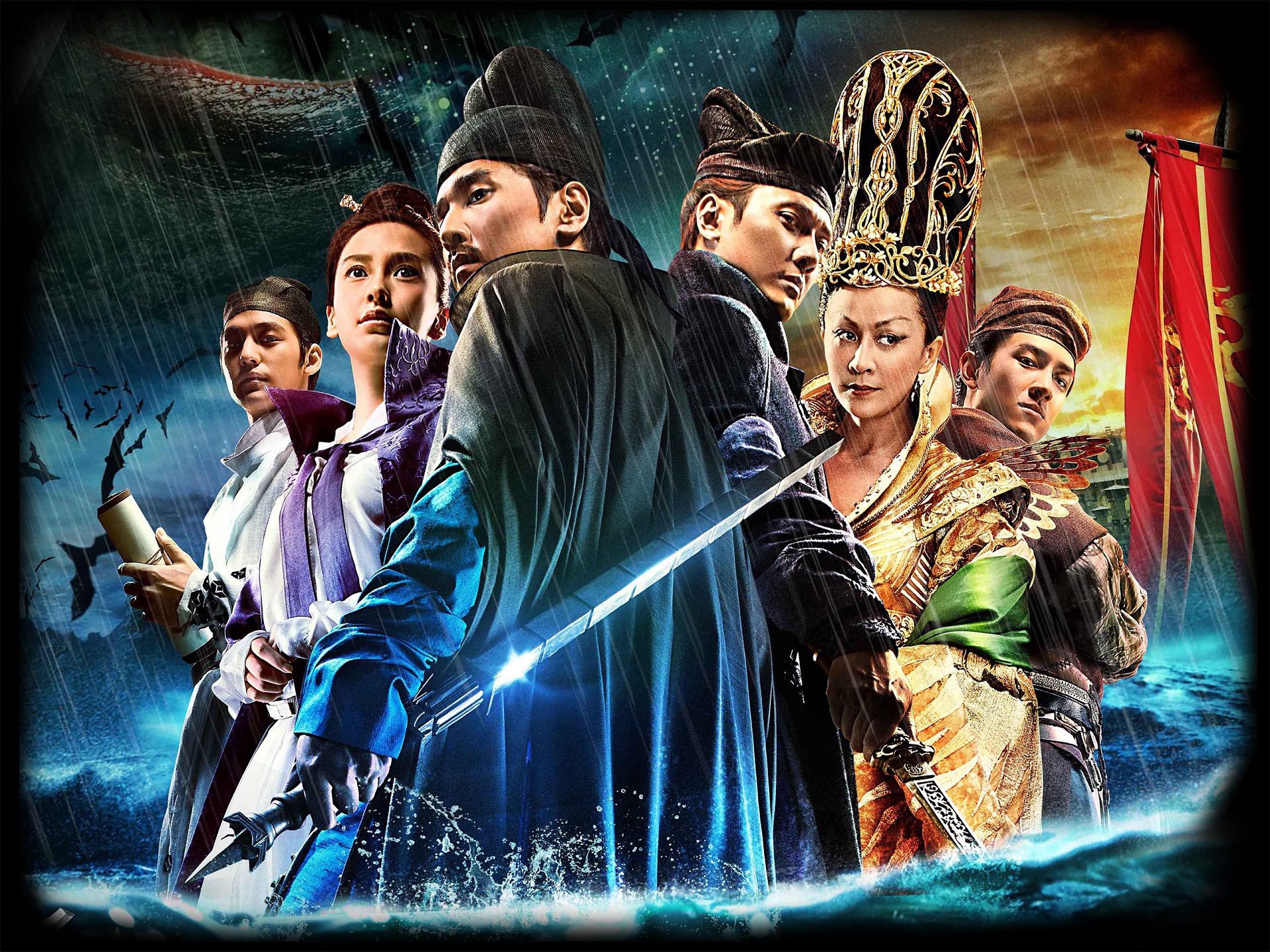 movie, young detective dee: rise of the sea dragon, cast, oriental