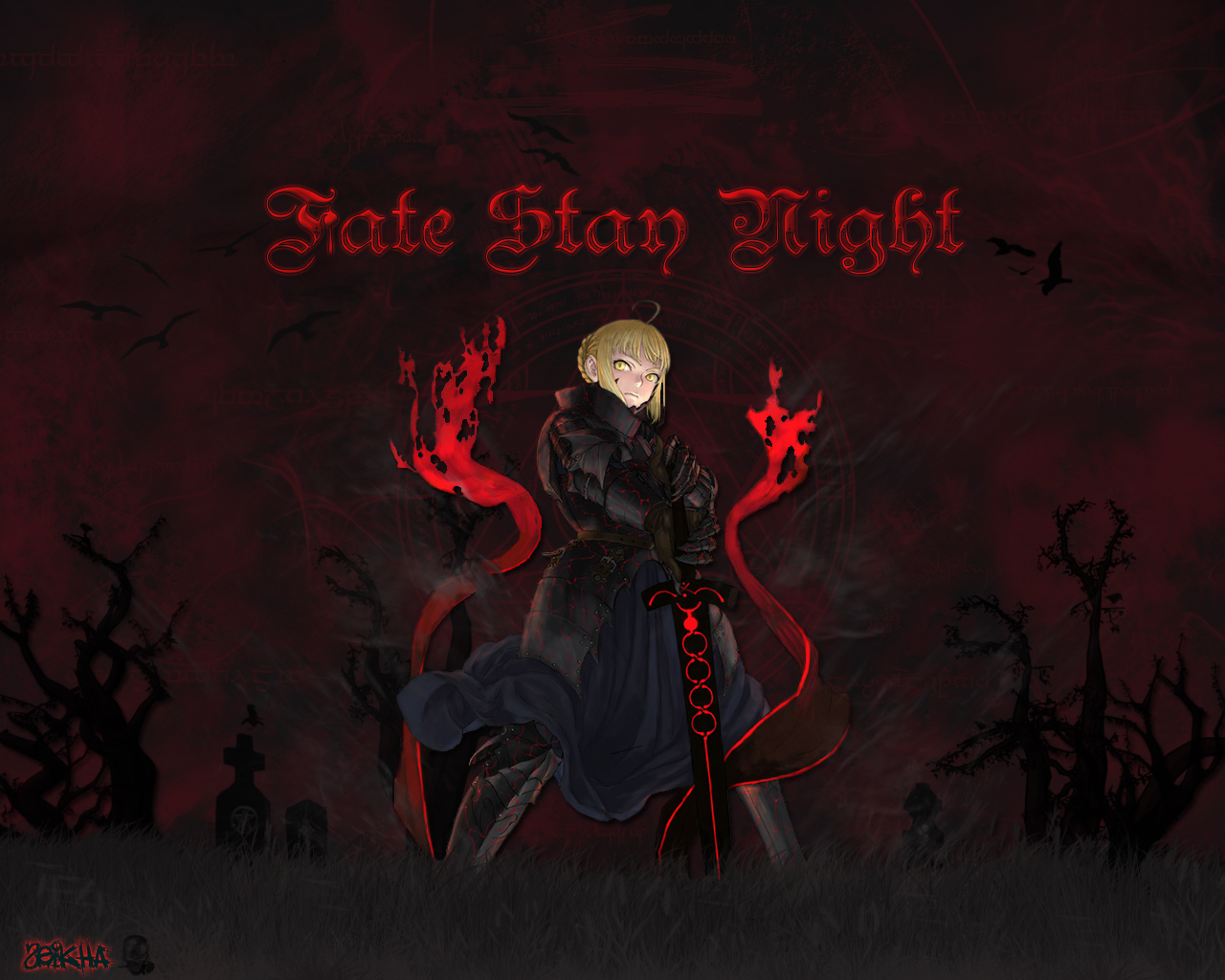 Download mobile wallpaper Anime, Fate/stay Night, Saber Alter for free.