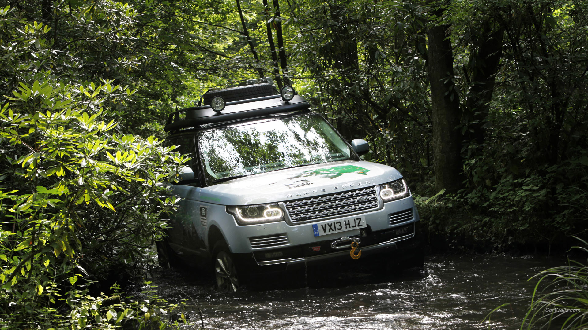 Завантажити шпалери 2015 Land Rover Range Rover Hybrid на телефон безкоштовно
